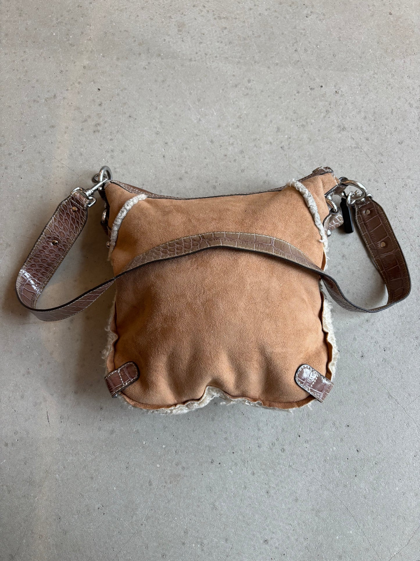 Guess Sherpa Bag Beige