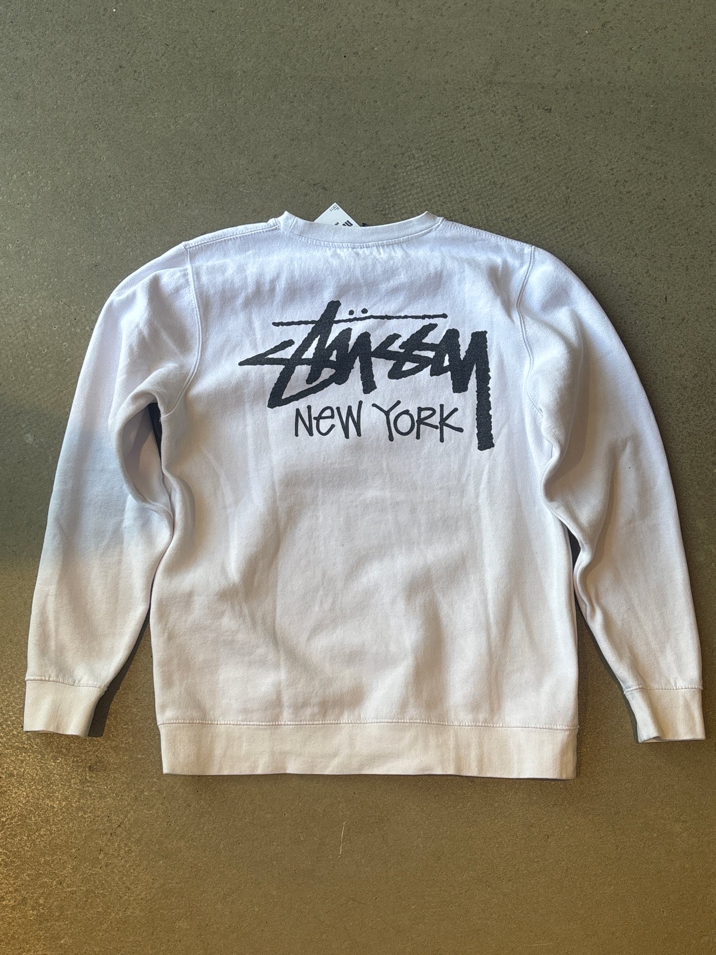 Stussy New York Crewneck White L