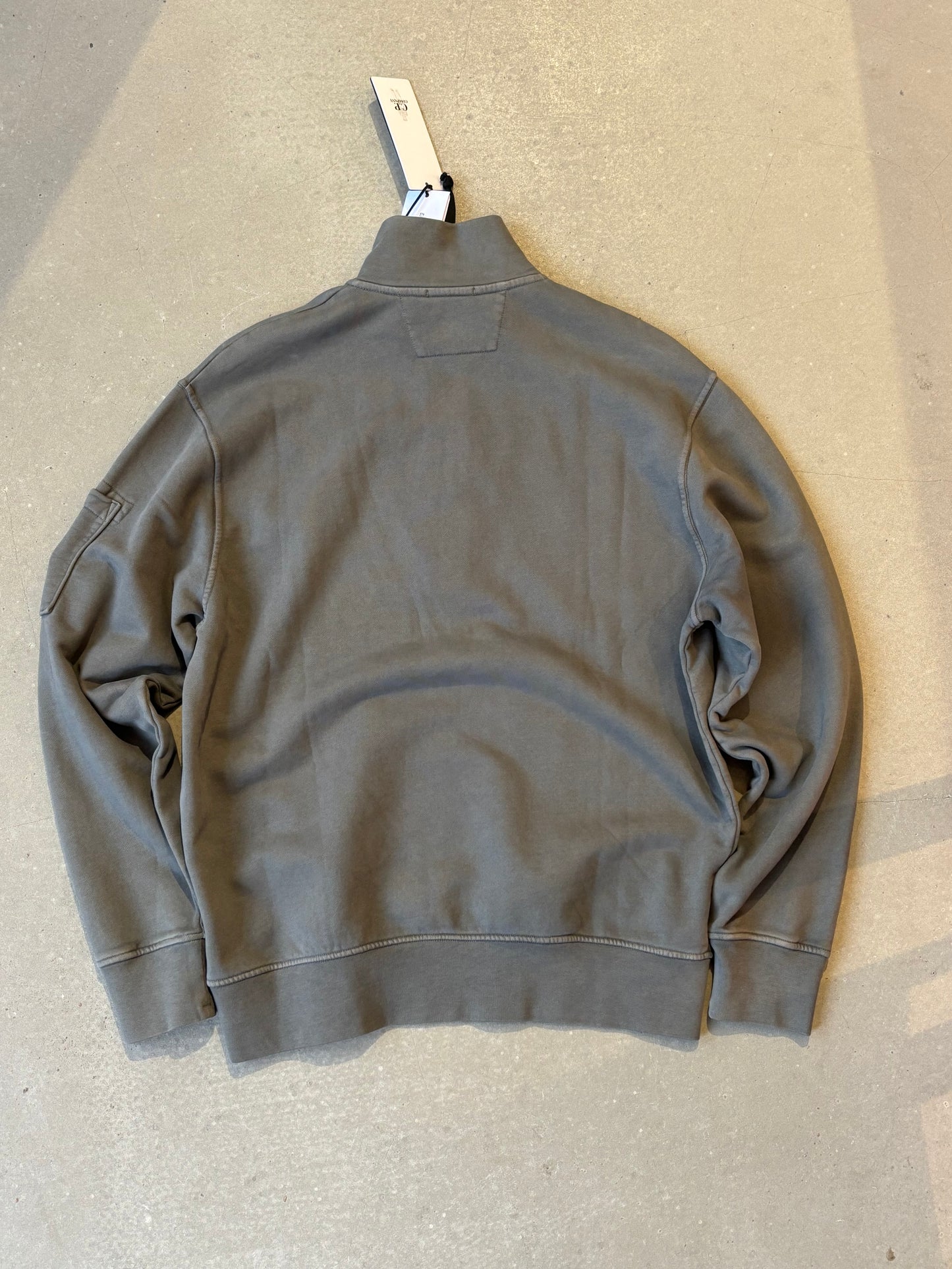 C.P Company Brushed Flee Sweater Collar