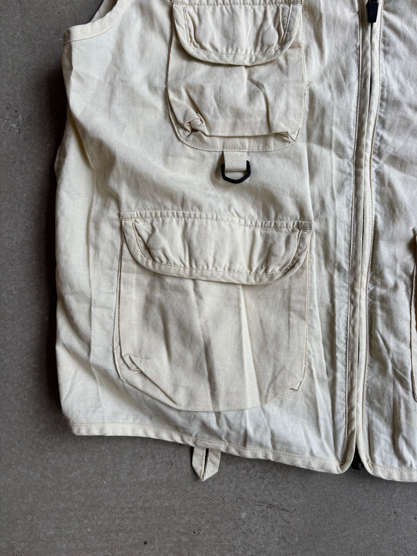 Stussy Design Corp Utility Vest White Large