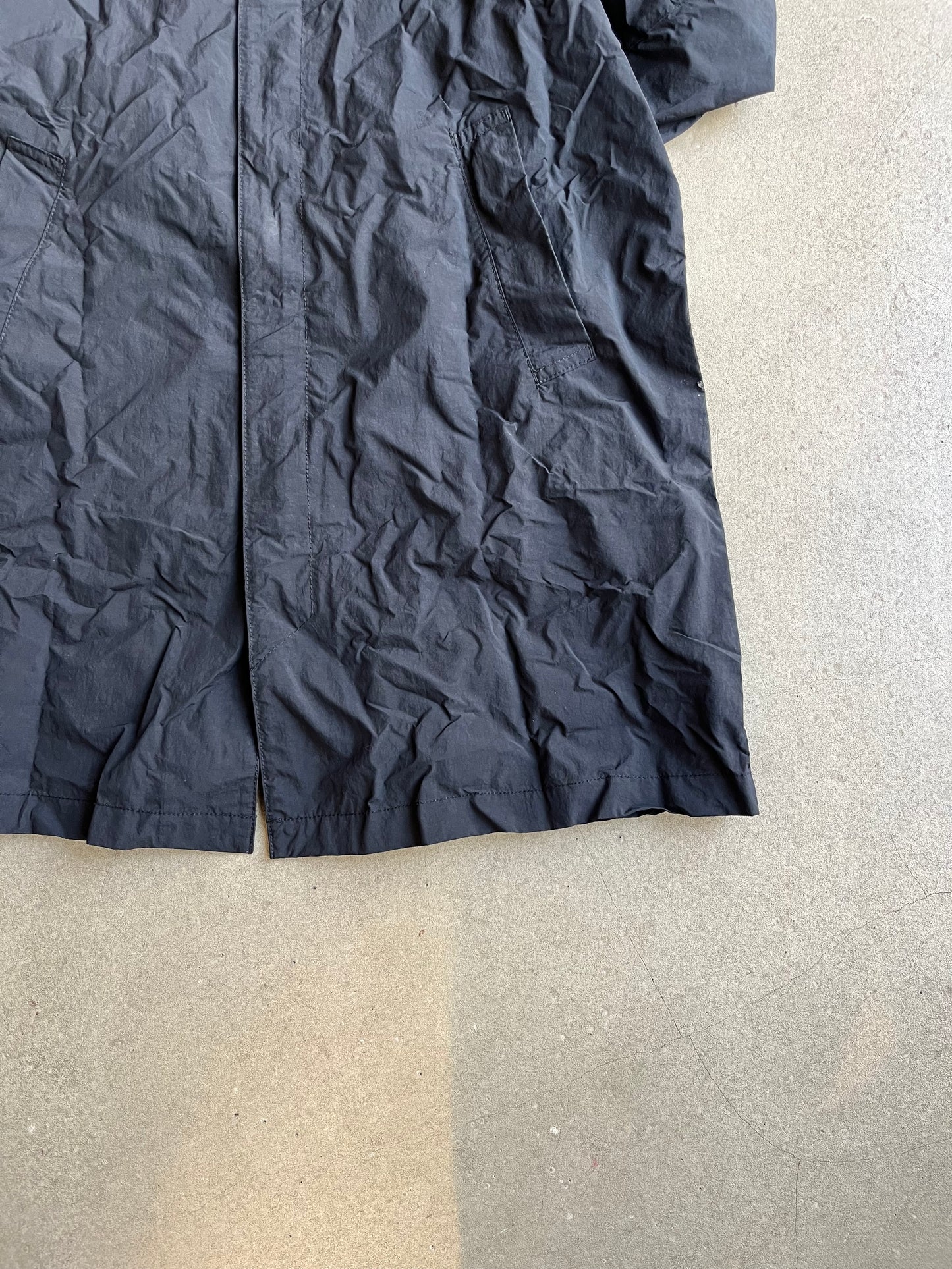 The North Face Fold Up Parka Jacket Black Large