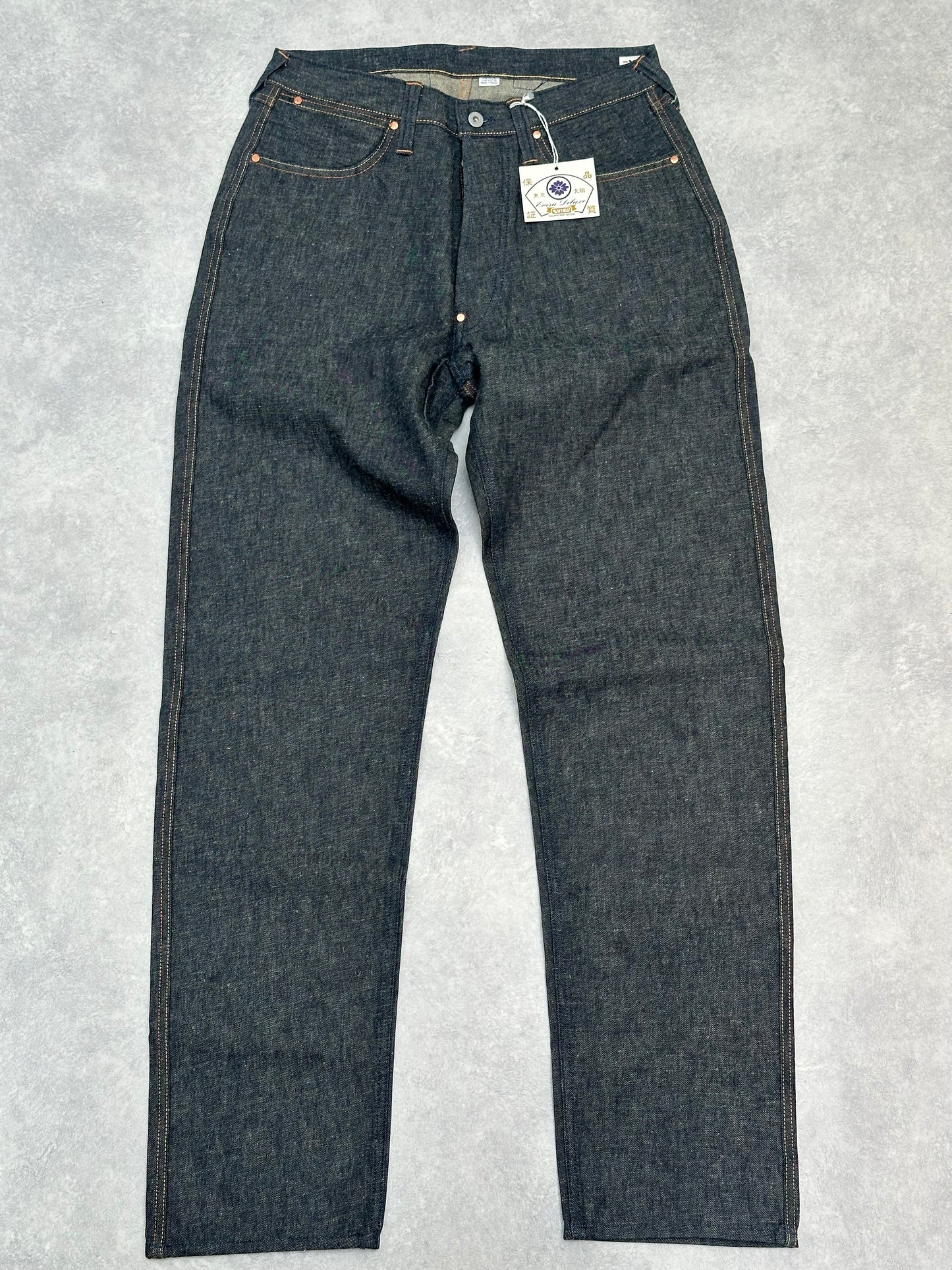 Evisu Deluxe White Oak Cone Denim Jeans 36