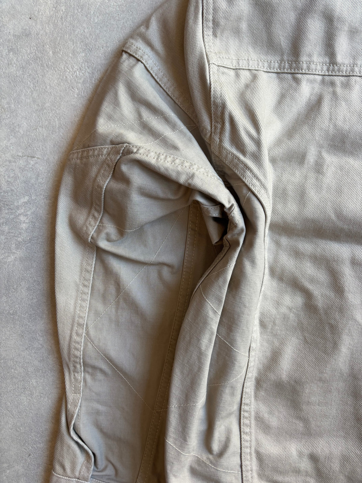 Palace Panel Denim Jacket Stone Grey