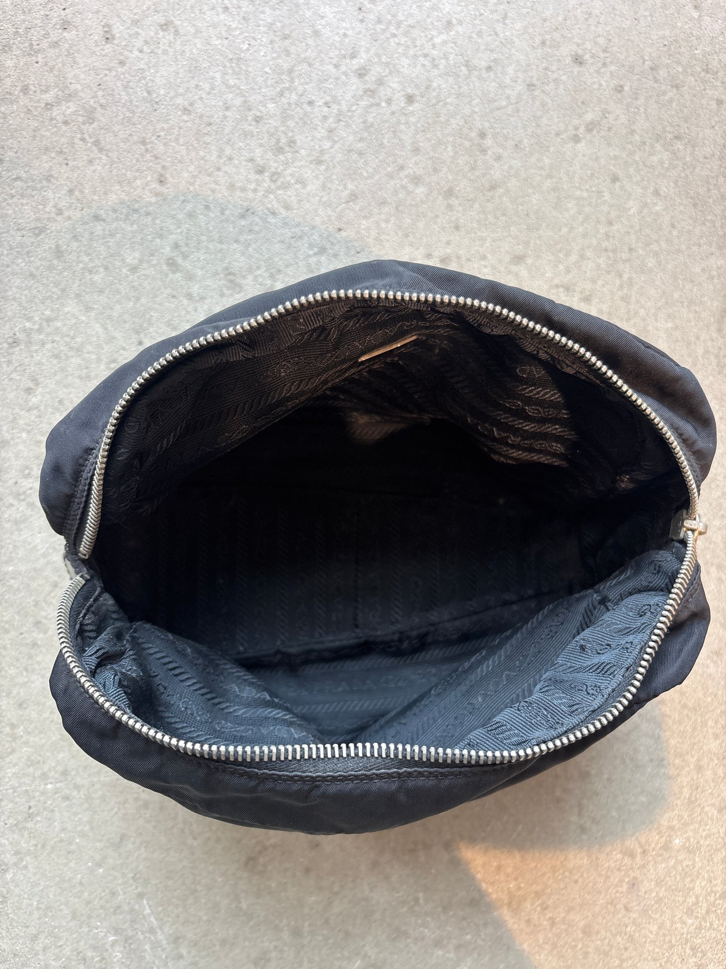 Prada Nylon Pouch Black