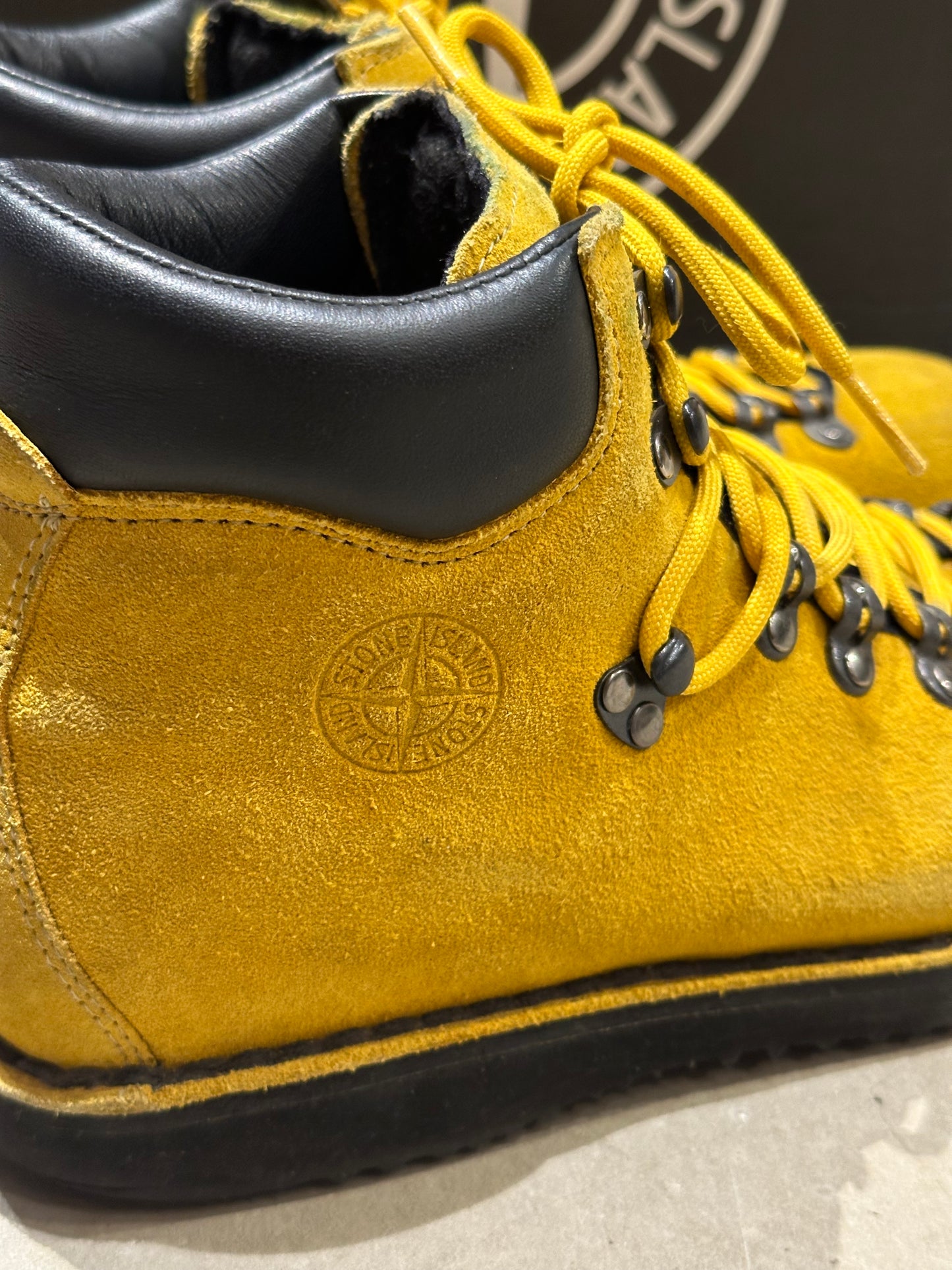 Stone Island Tracking Boots Yellow EU40