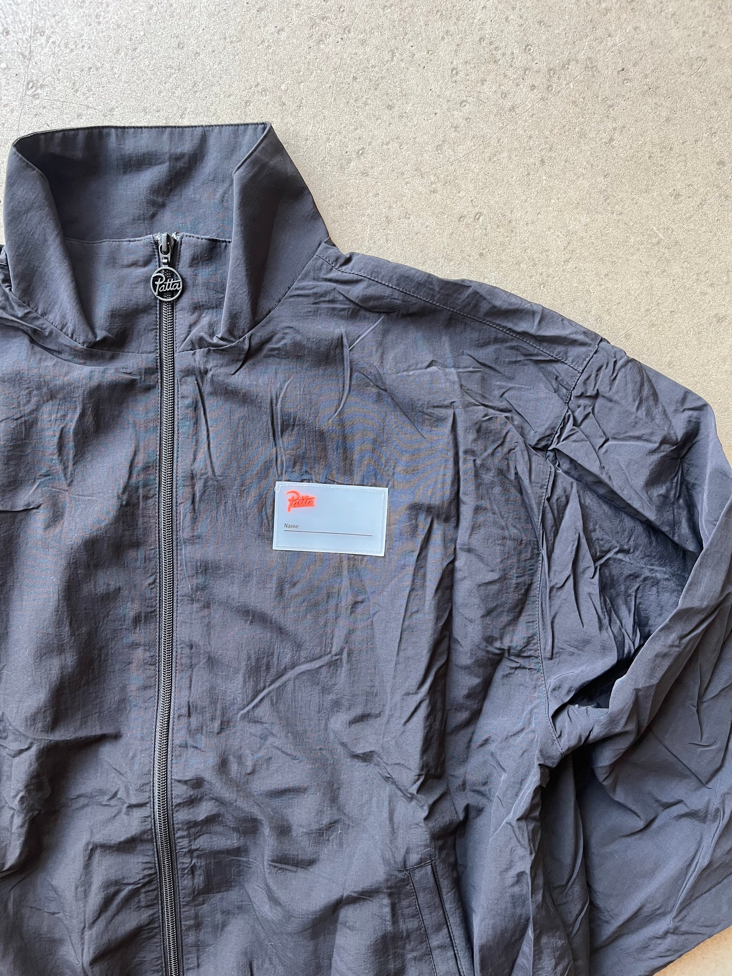Patta Name Tracksuit Jacket Black L