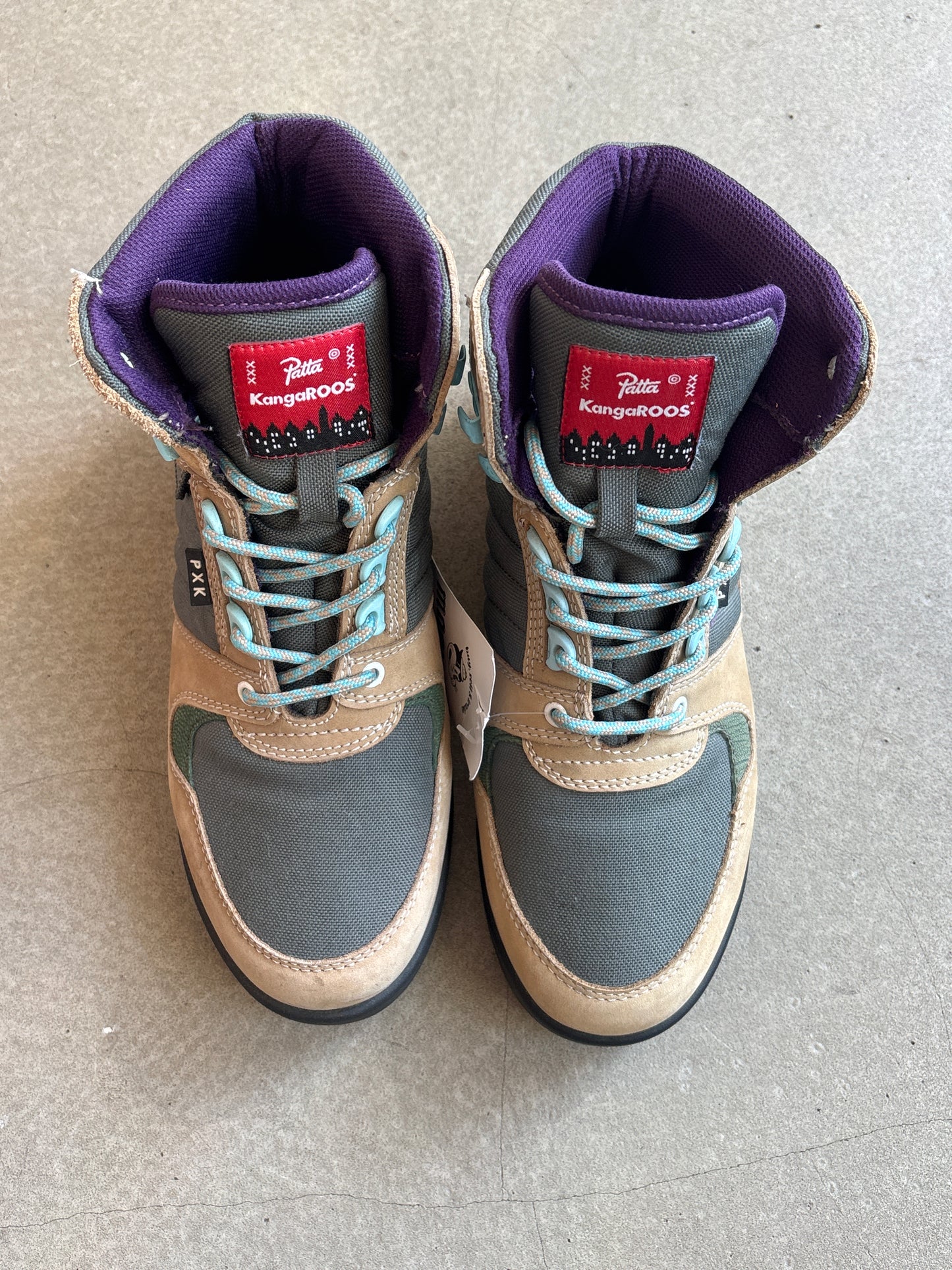 Kangaroos X Patta Boots EU 42.5
