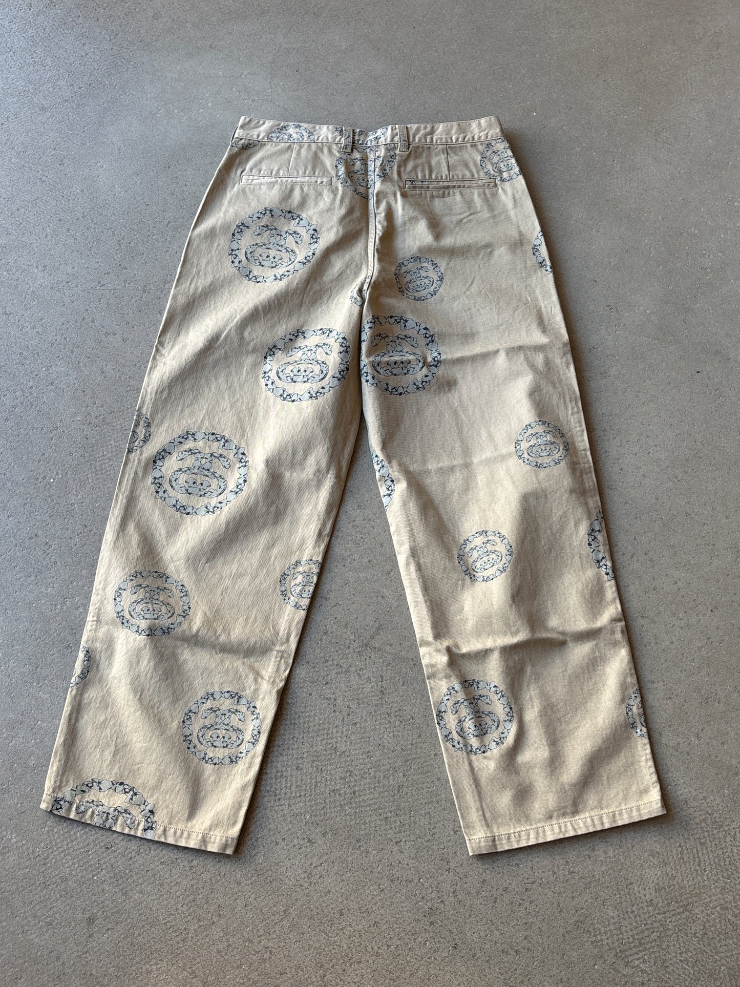 Denim Tears x Stussy Double S Wreath Chino Pant 34