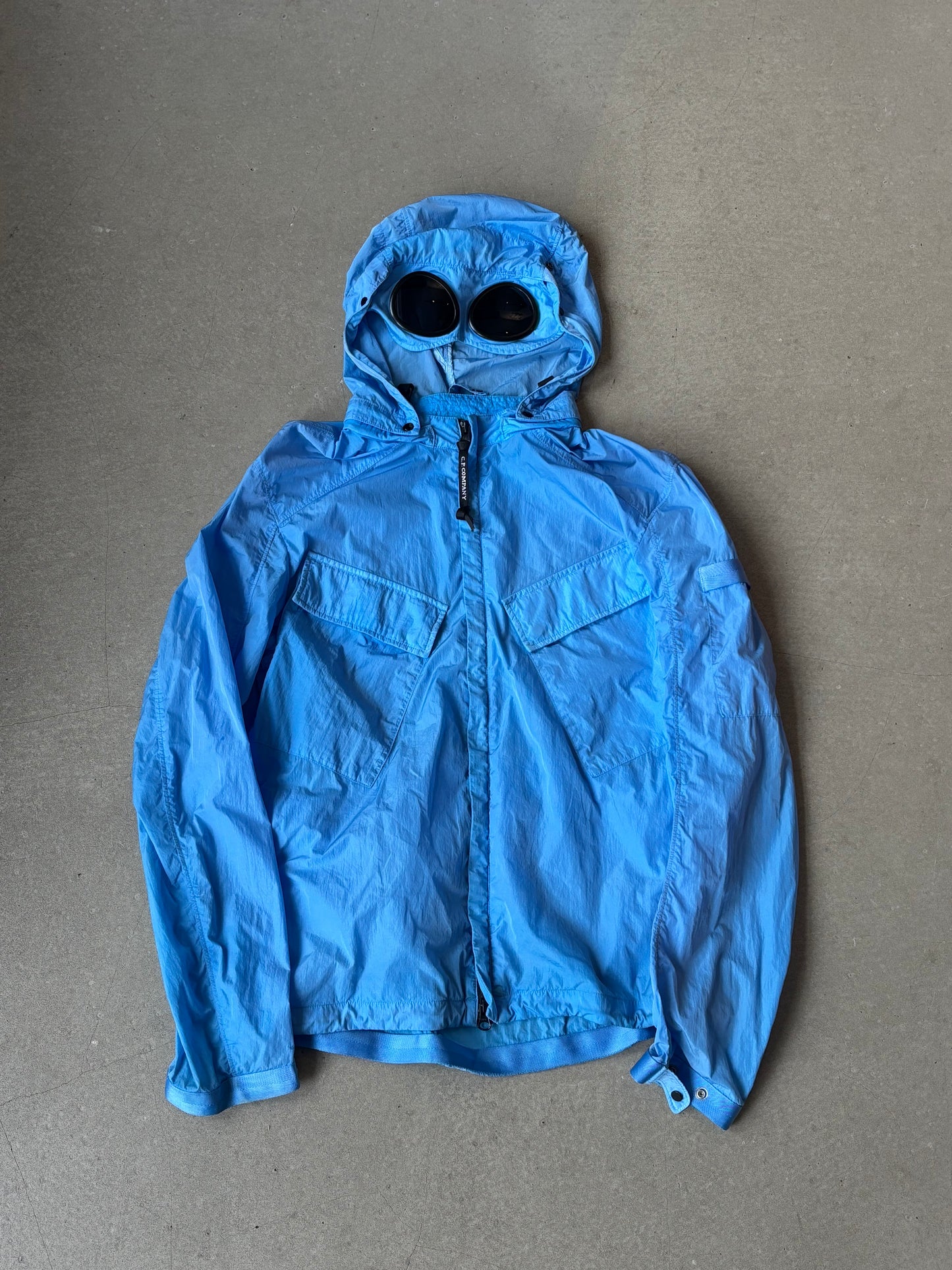 C.P. Company Chrome Goggle Jacket Blue S