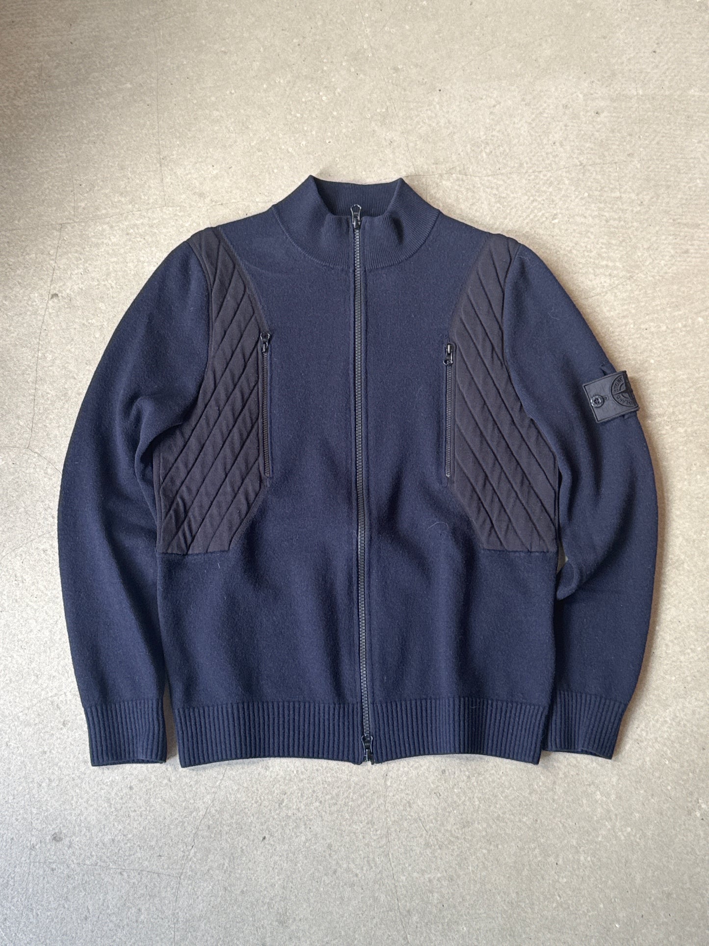 Stone Island Shadow Project Zip Up Black M