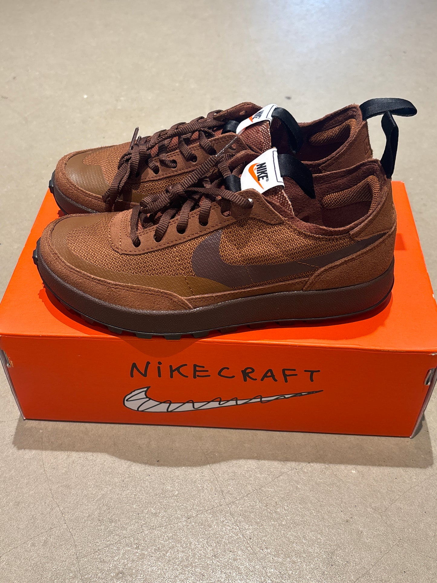 Nike Tom Sachs Brown 39