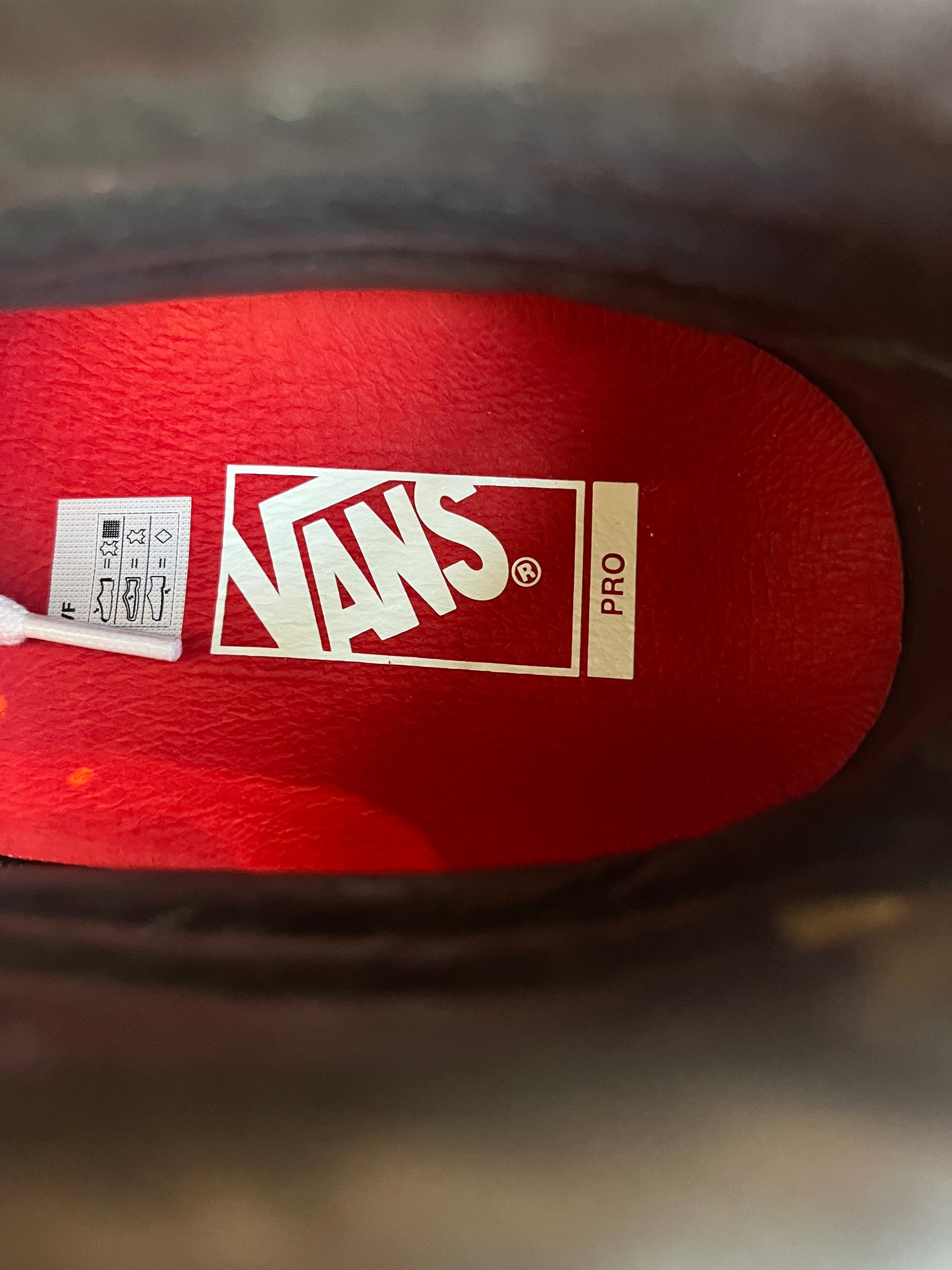 Vans Sk8-Hi Supreme Red Checker Logo EU 41