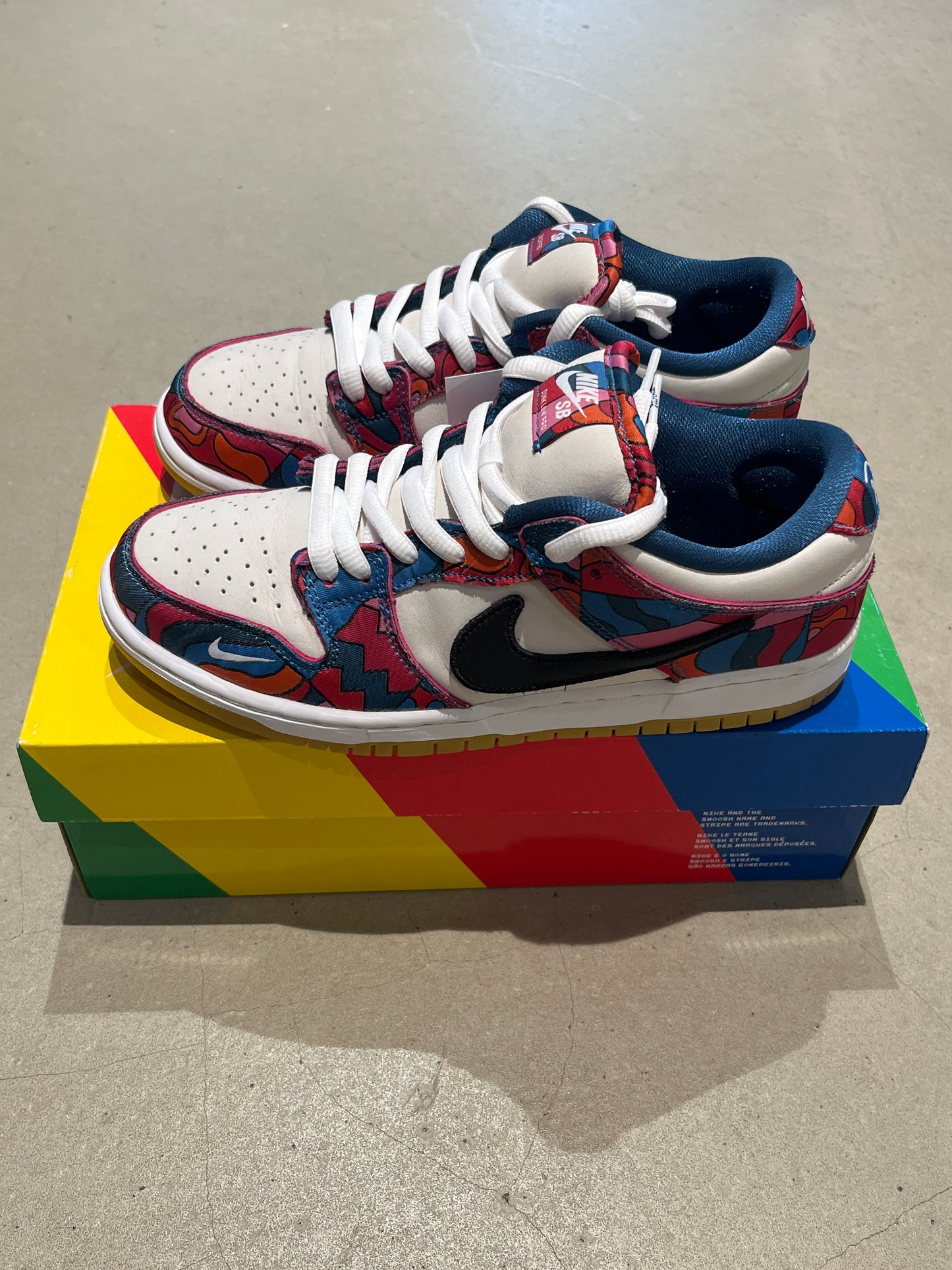 Nike SB Dunk Low Pro Parra Abstract Art 41