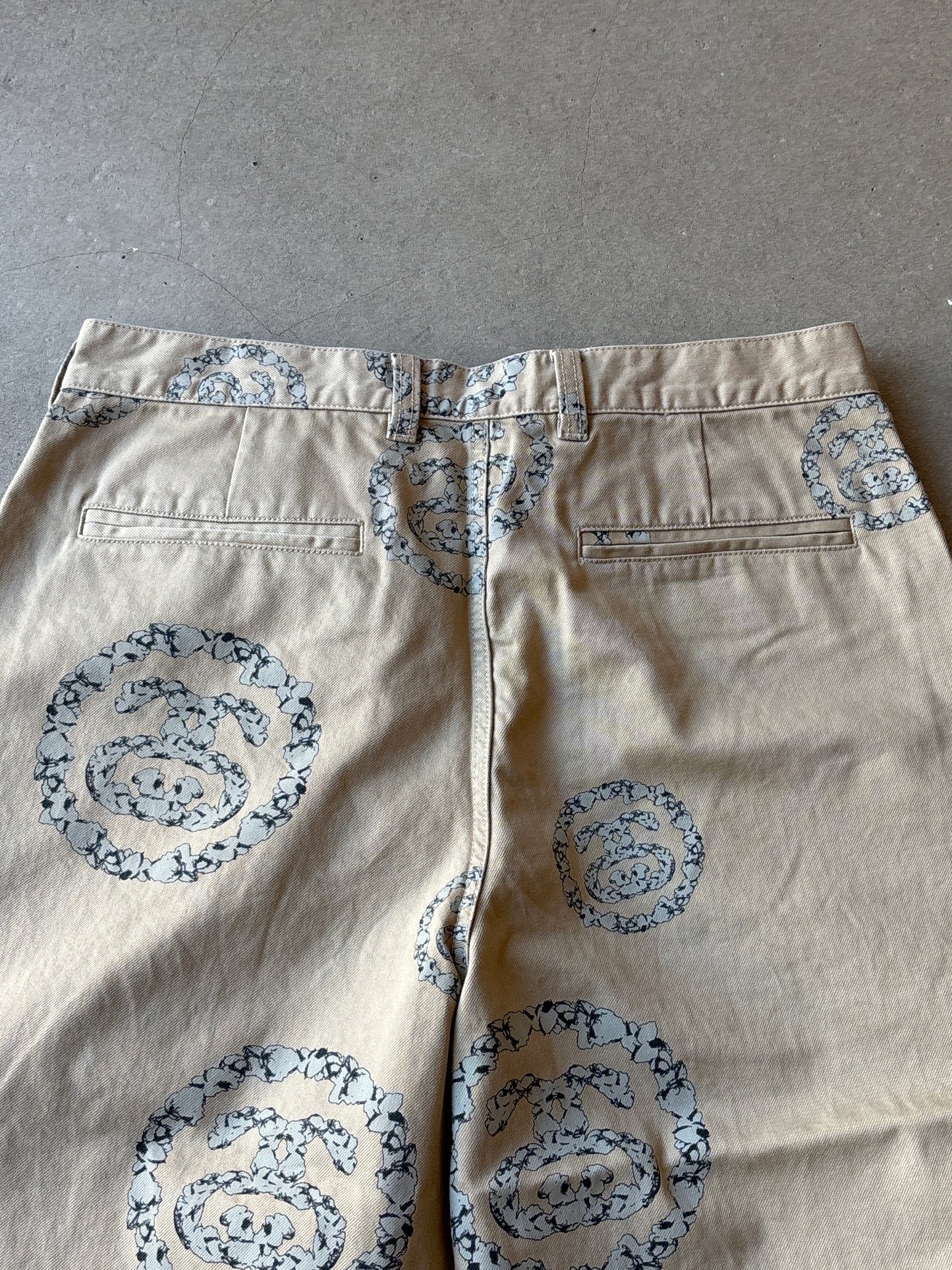 Denim Tears x Stussy Double S Wreath Chino Pant 34