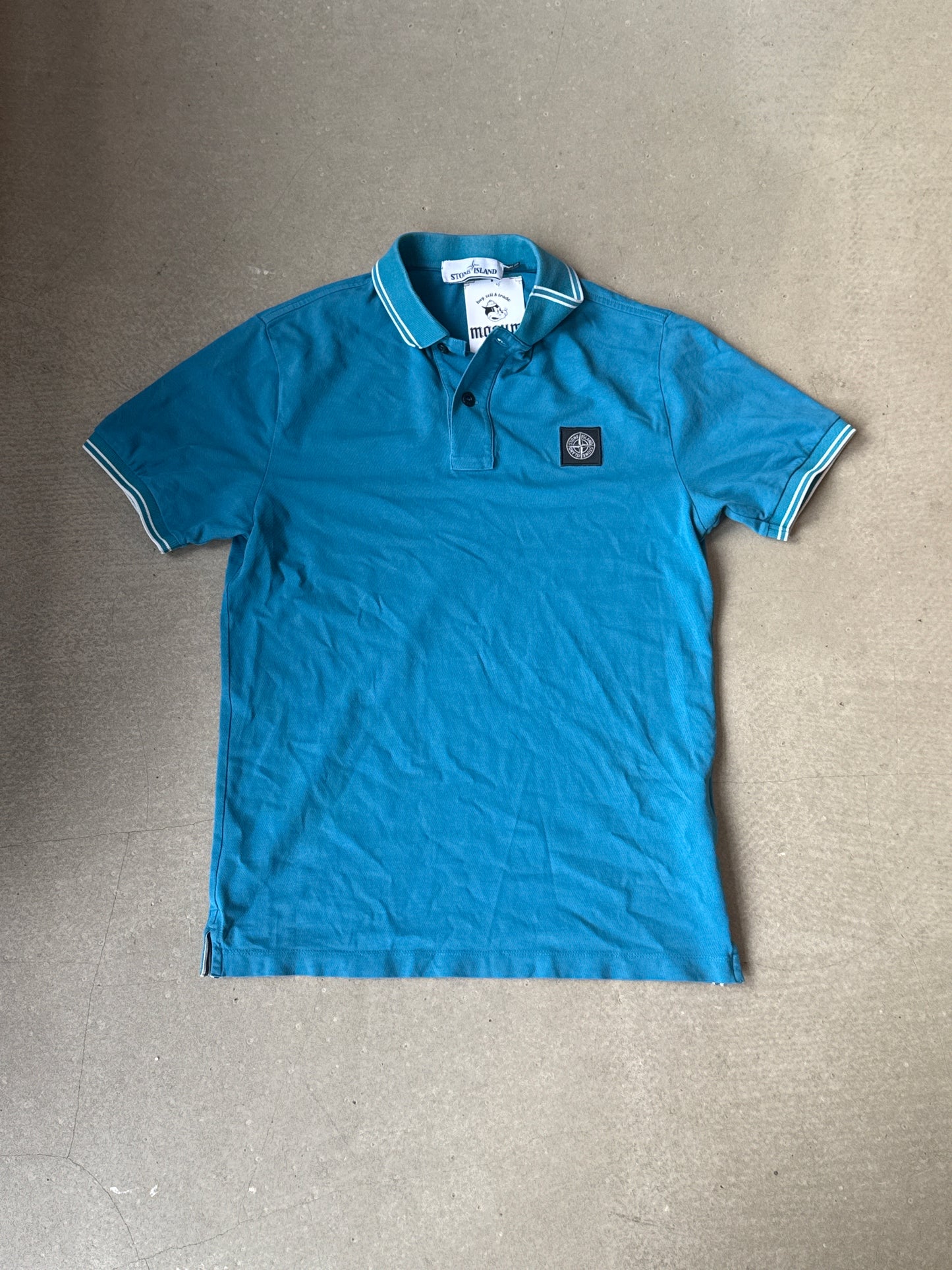 Stone Island Slim Fit Polo Blue S