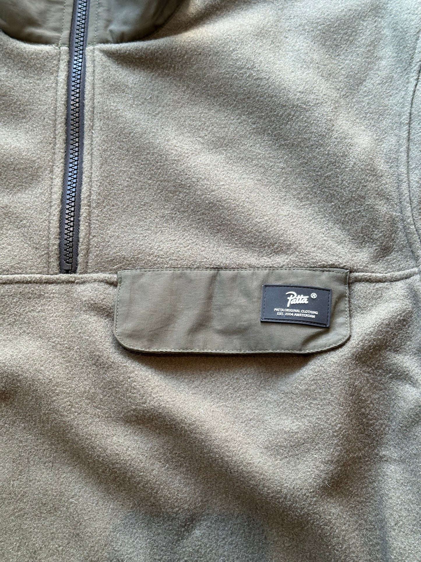 Patta Polartec Fleece Track Jacket Green S