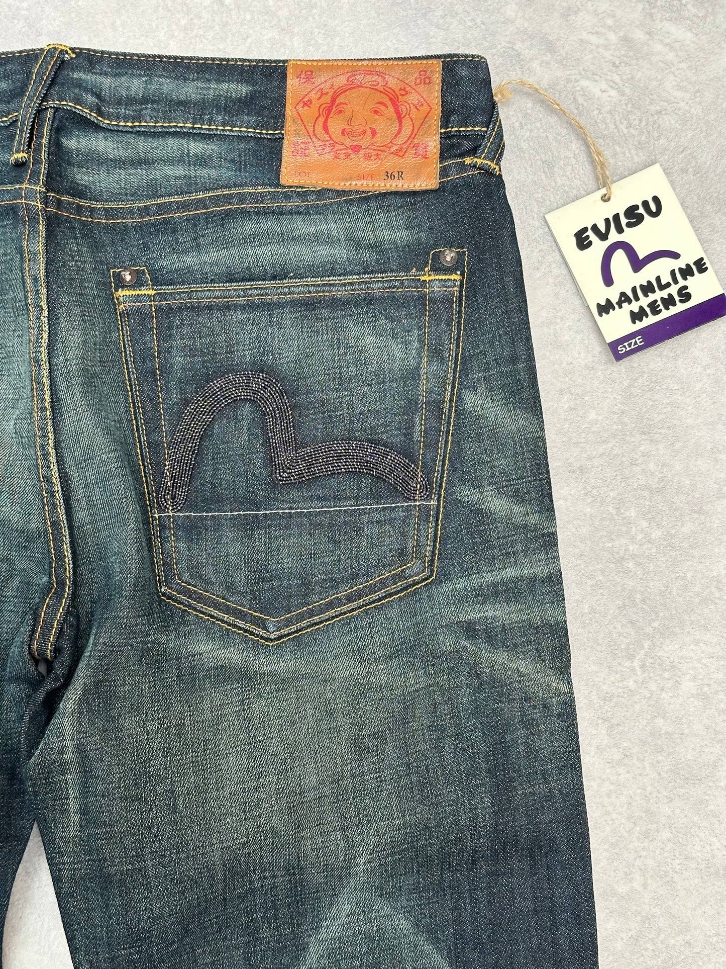Evisu Leg 5 Pocket Jeans R36