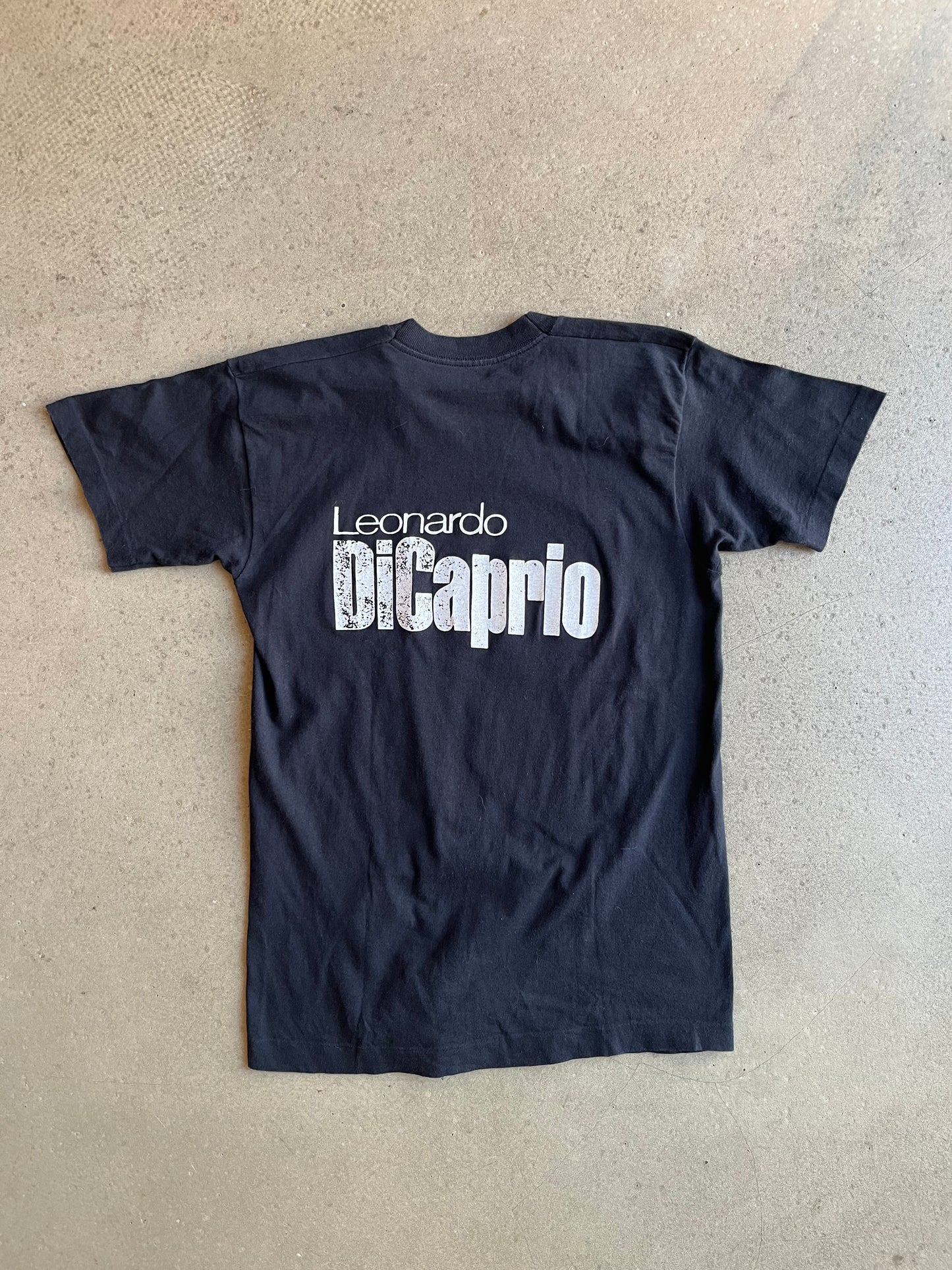 Vintage Leonardo Di Caprio Tee 90's Black M