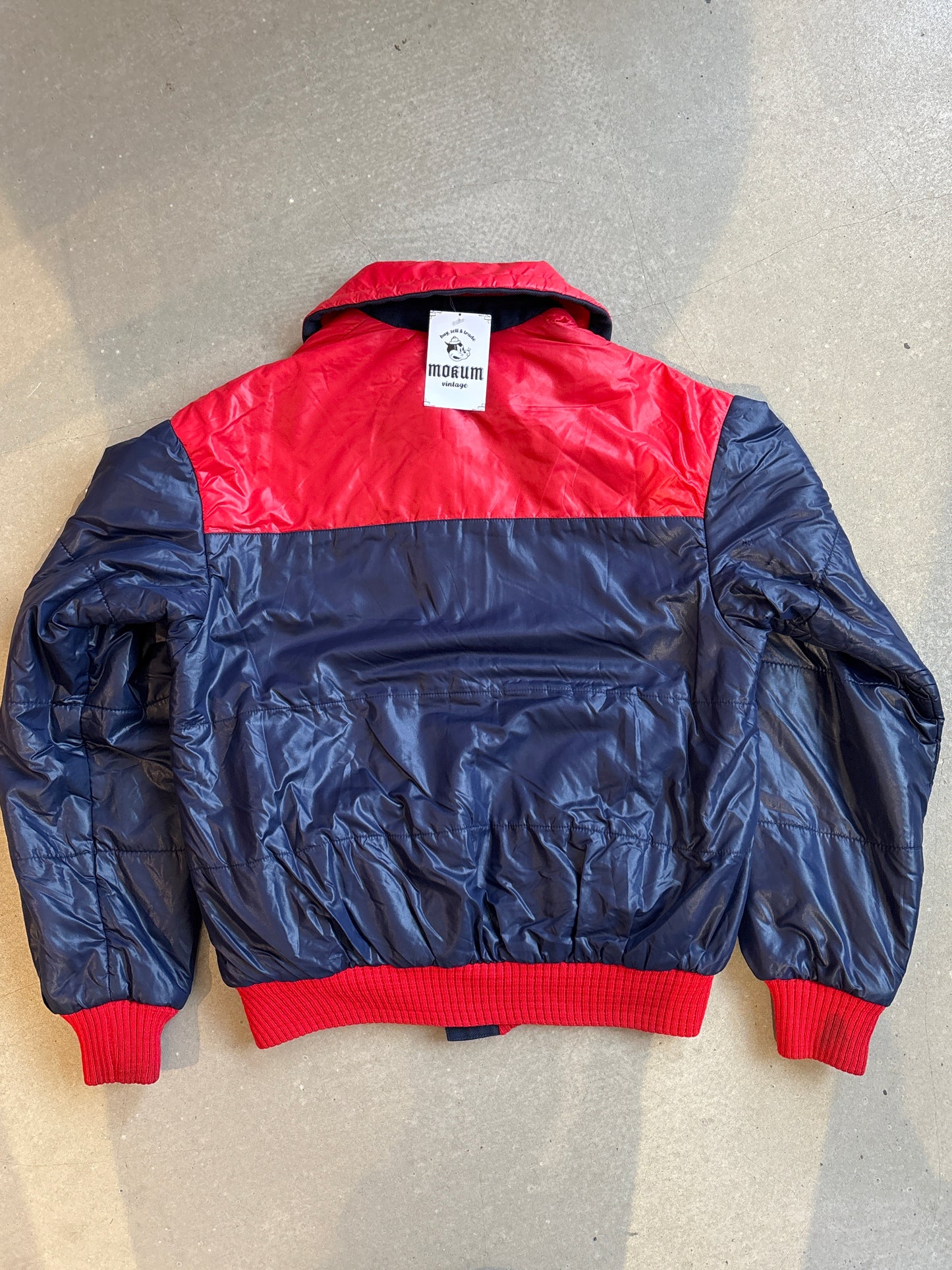 Moncler Reversible Bomber Puffer Navy M