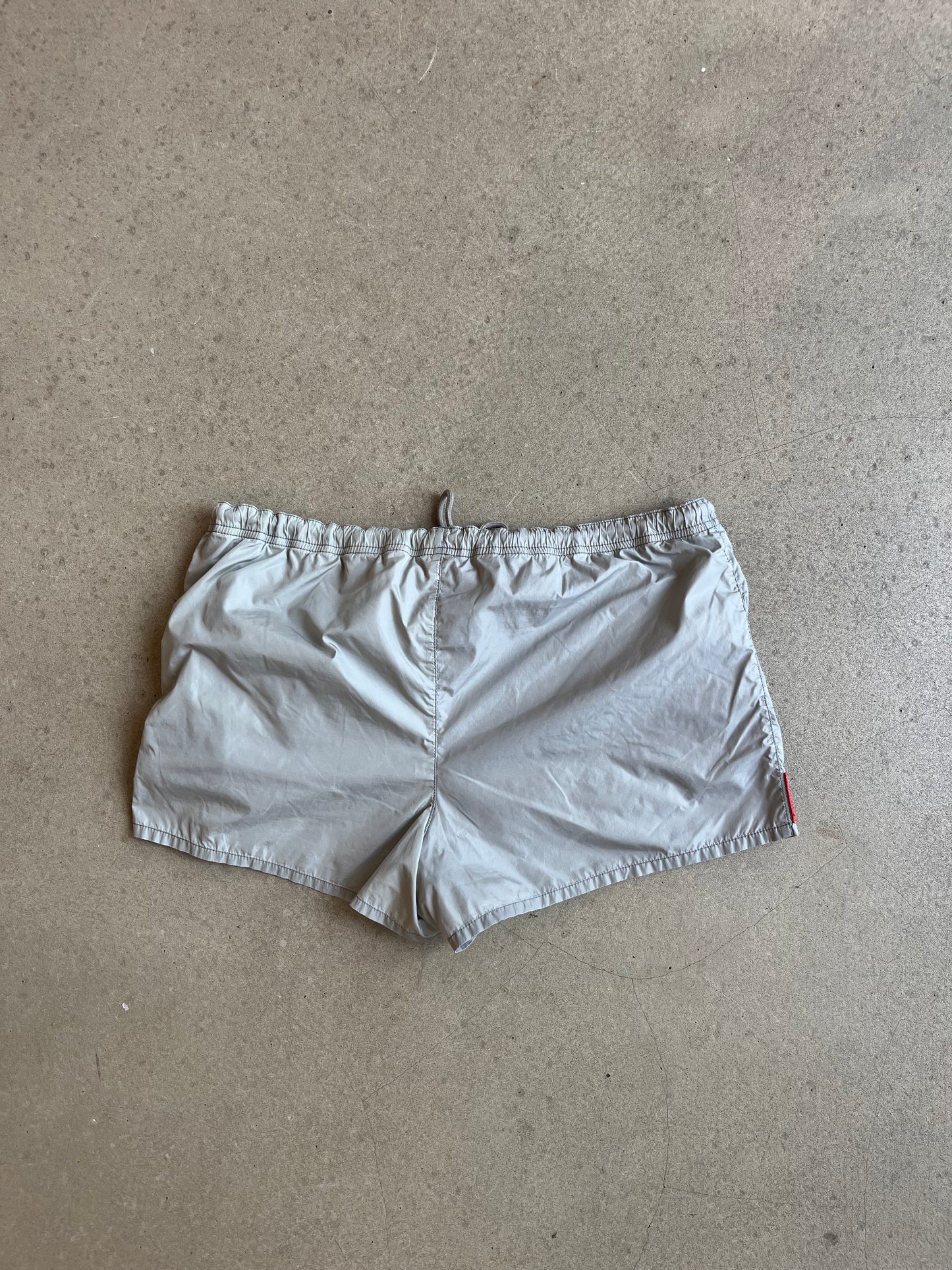 Prada Nylon Shorts Grey xL