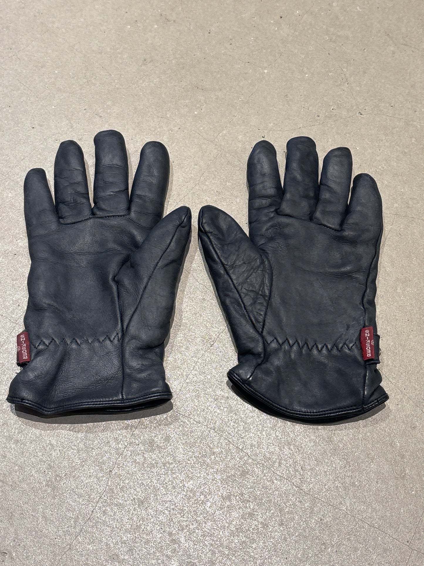Redskins Leather Gloves Black XL