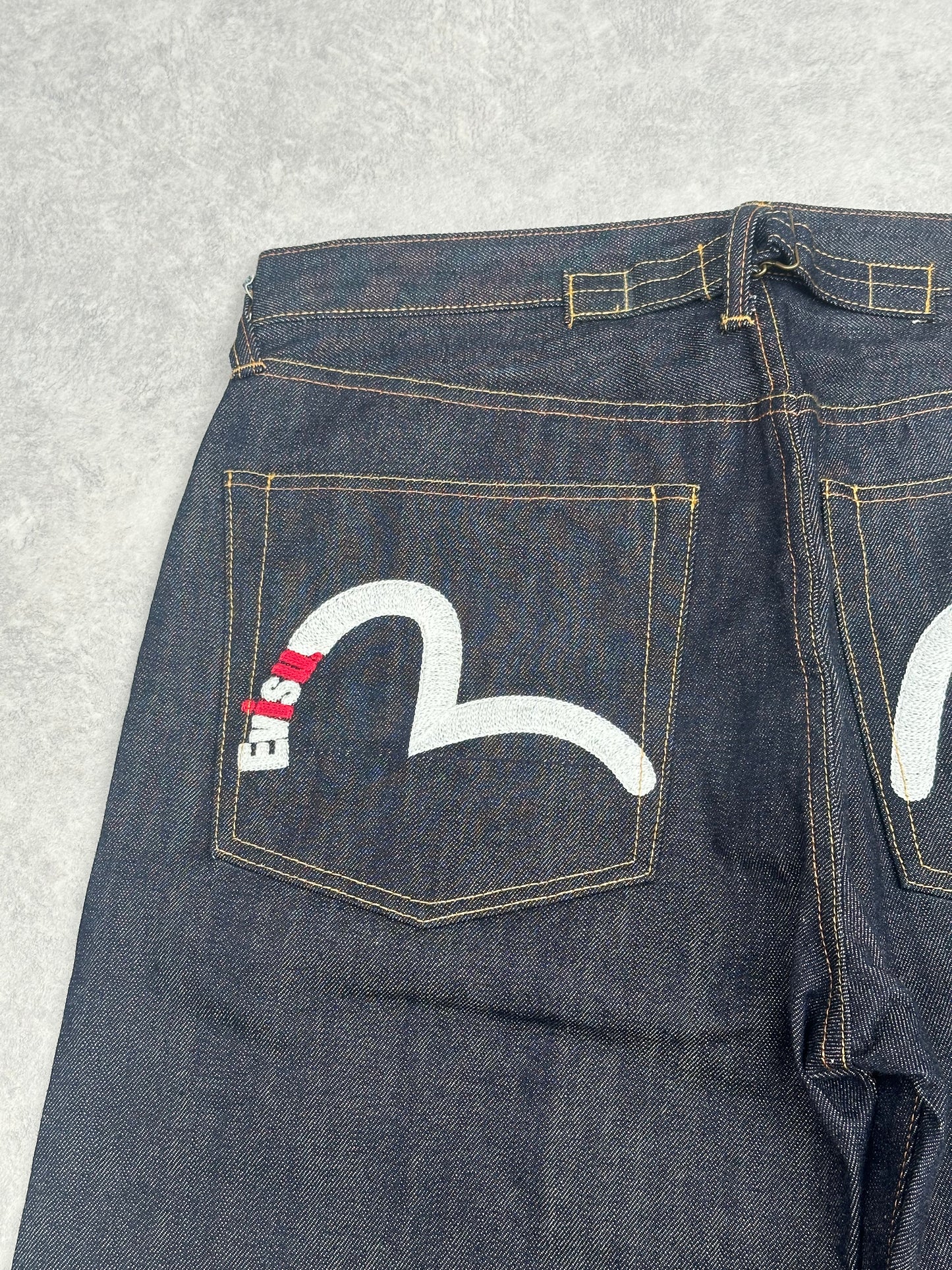Evisu No. 1 Special Stiched Logo Jeans W32