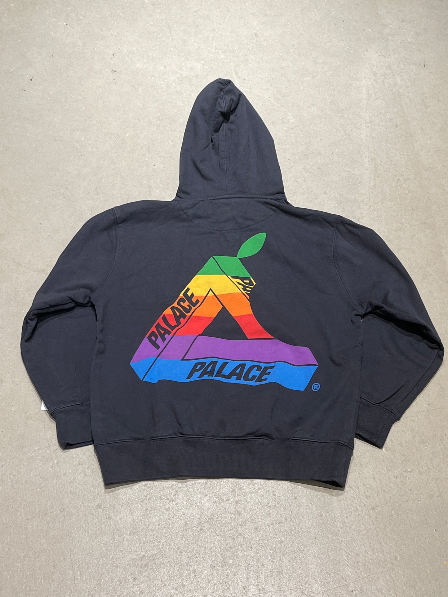 Palace Jobsworth Hood Black L