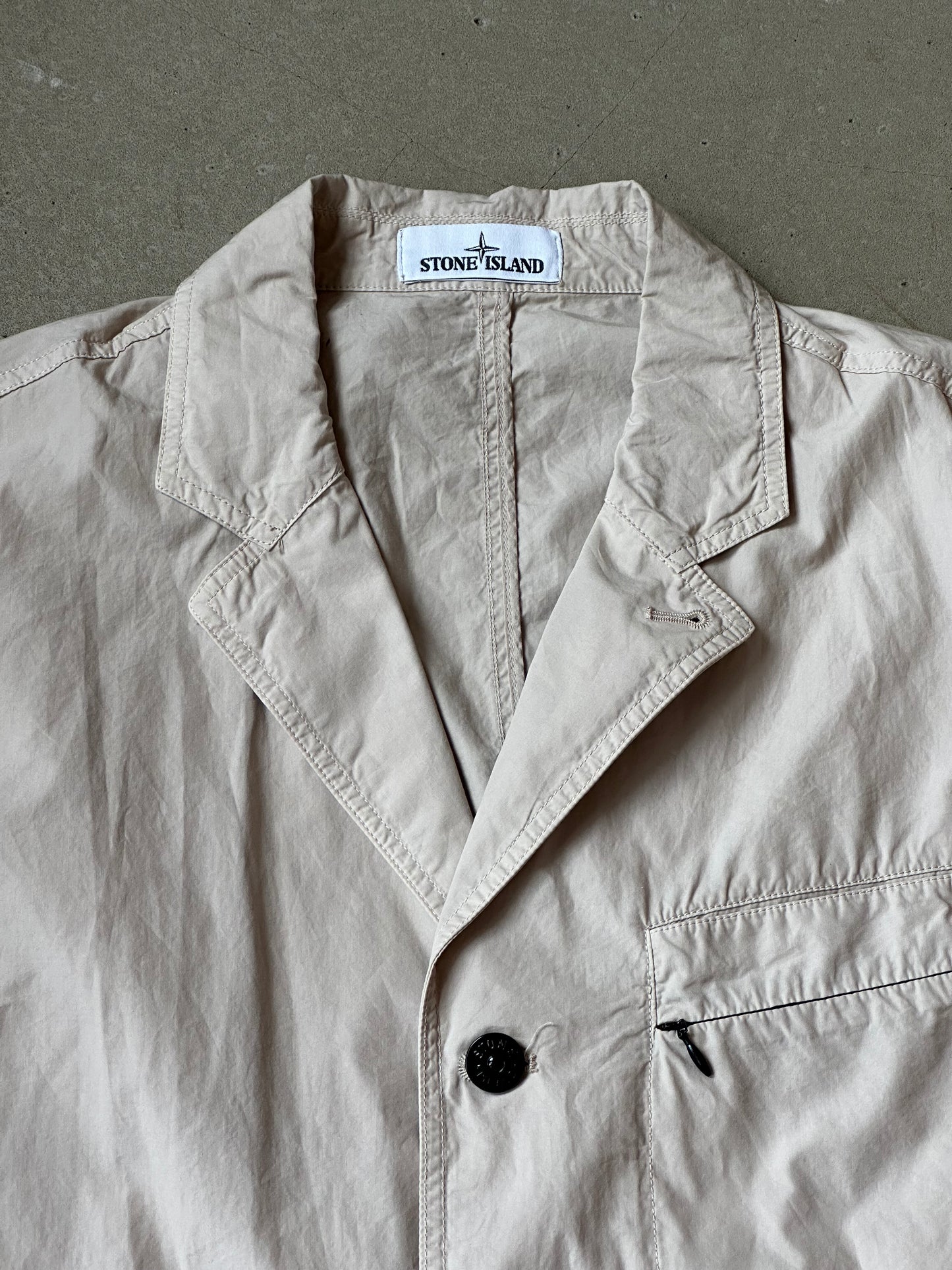 Stone Island Tela Paracadute Jacket Beige XXL