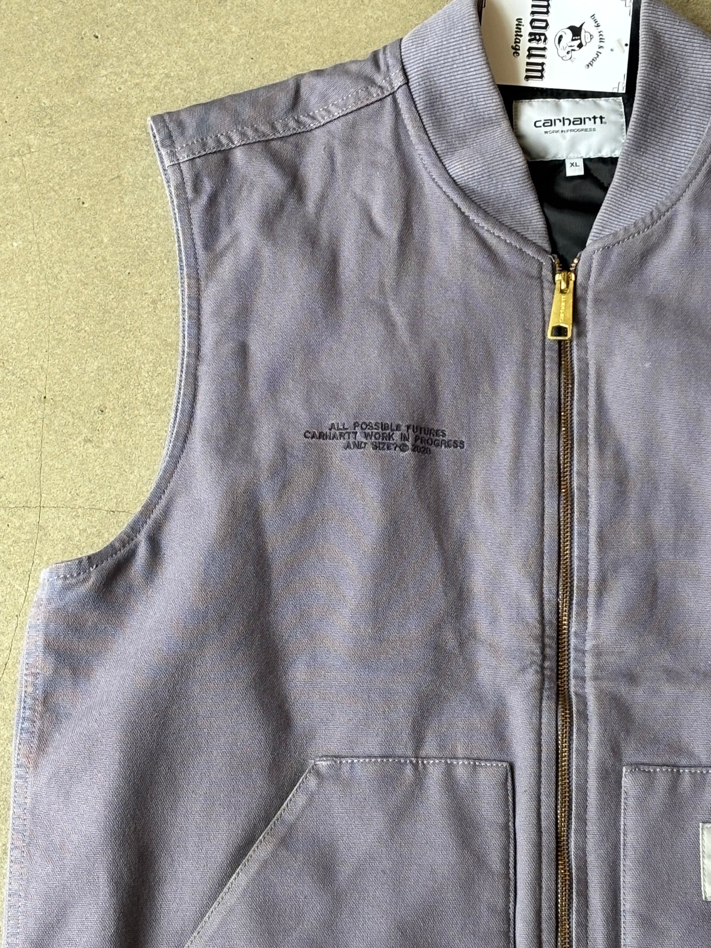 Carhartt x Size? Vest All Possible Futures Purple XL