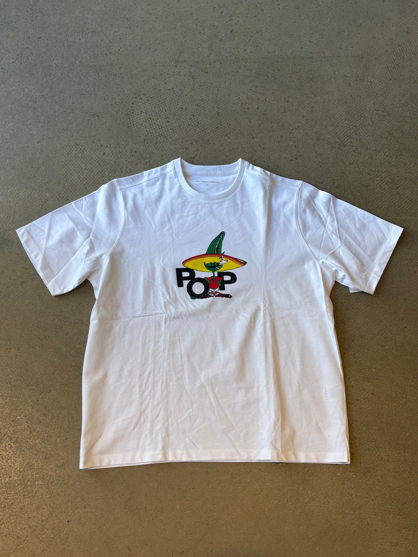 Pop Trading Company Smoking Pepper Tee White XL