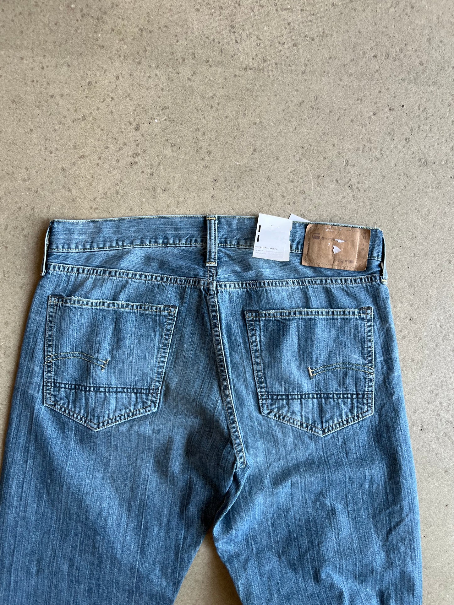 G-star Low Bootleg Jeans Blue Wash Size 33