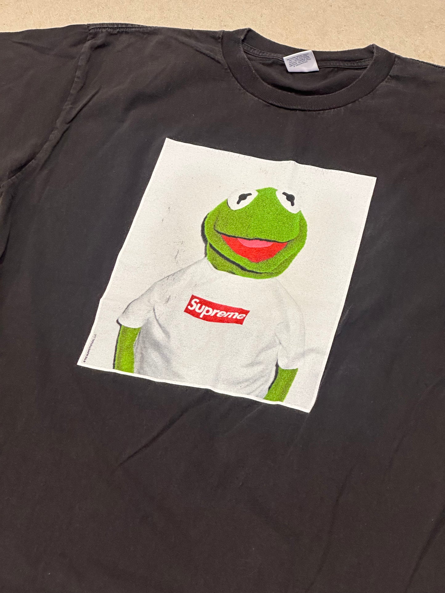 Supreme Kermit Photo Tee (2008) Black XL