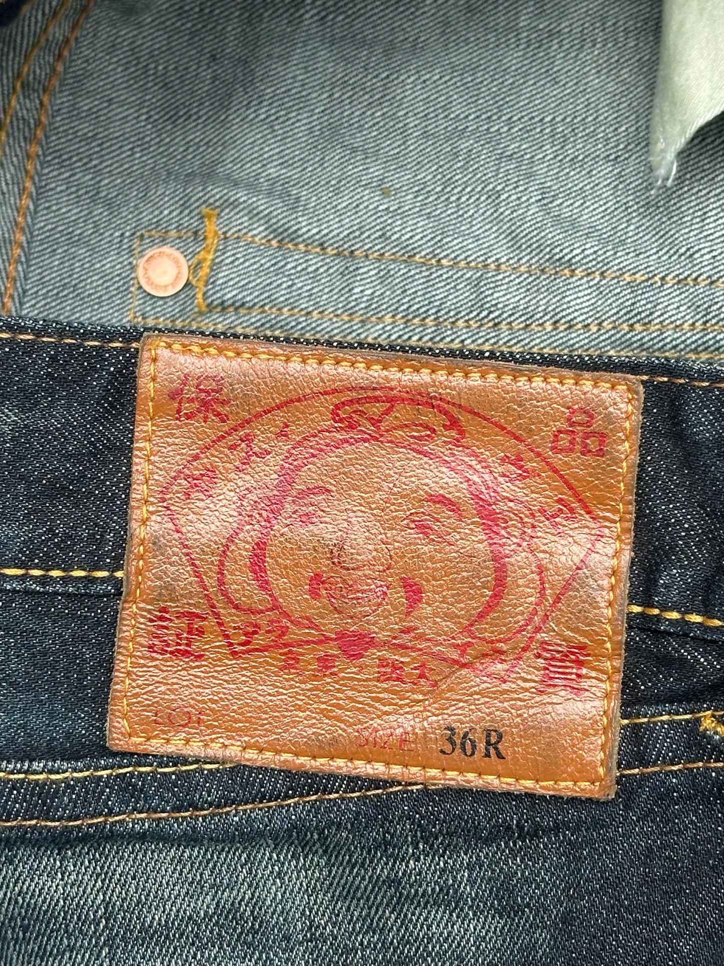 Evisu Leg 5 Pocket Jeans R36