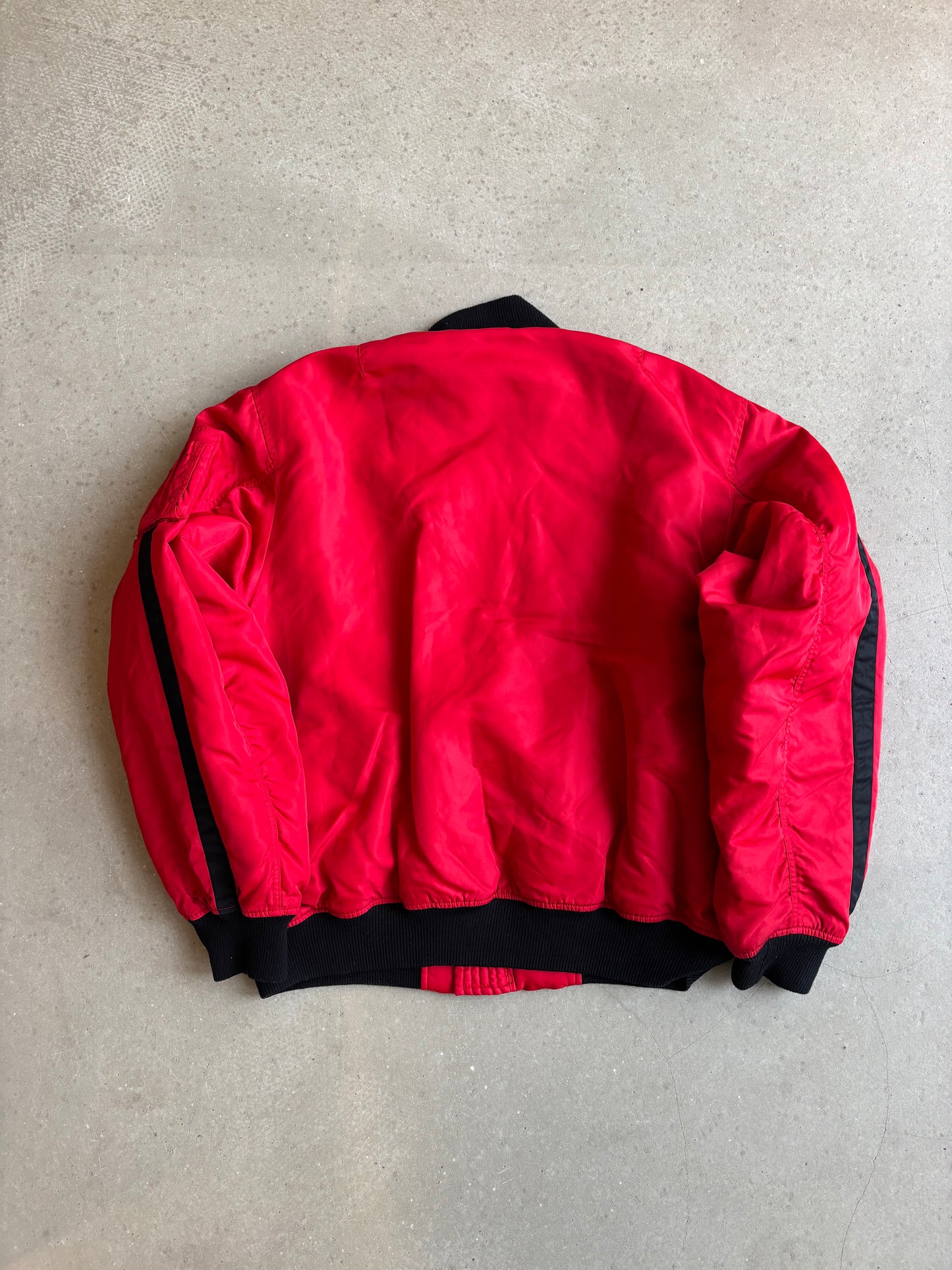 Ralph Lauren Polo Jeans Company Bomber Jacket Red XXL
