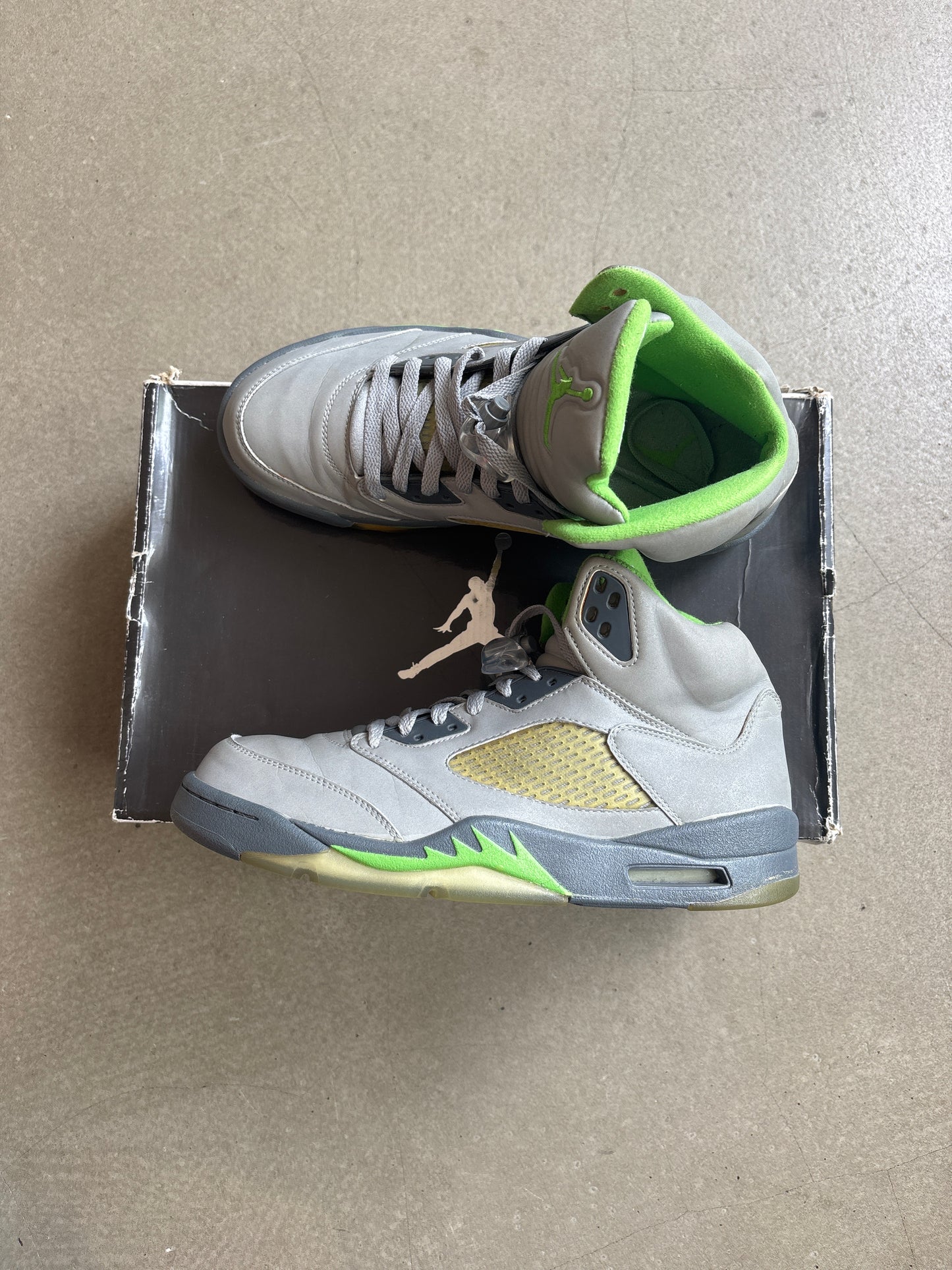 Jordan 5 Retro Green Bean EU 43