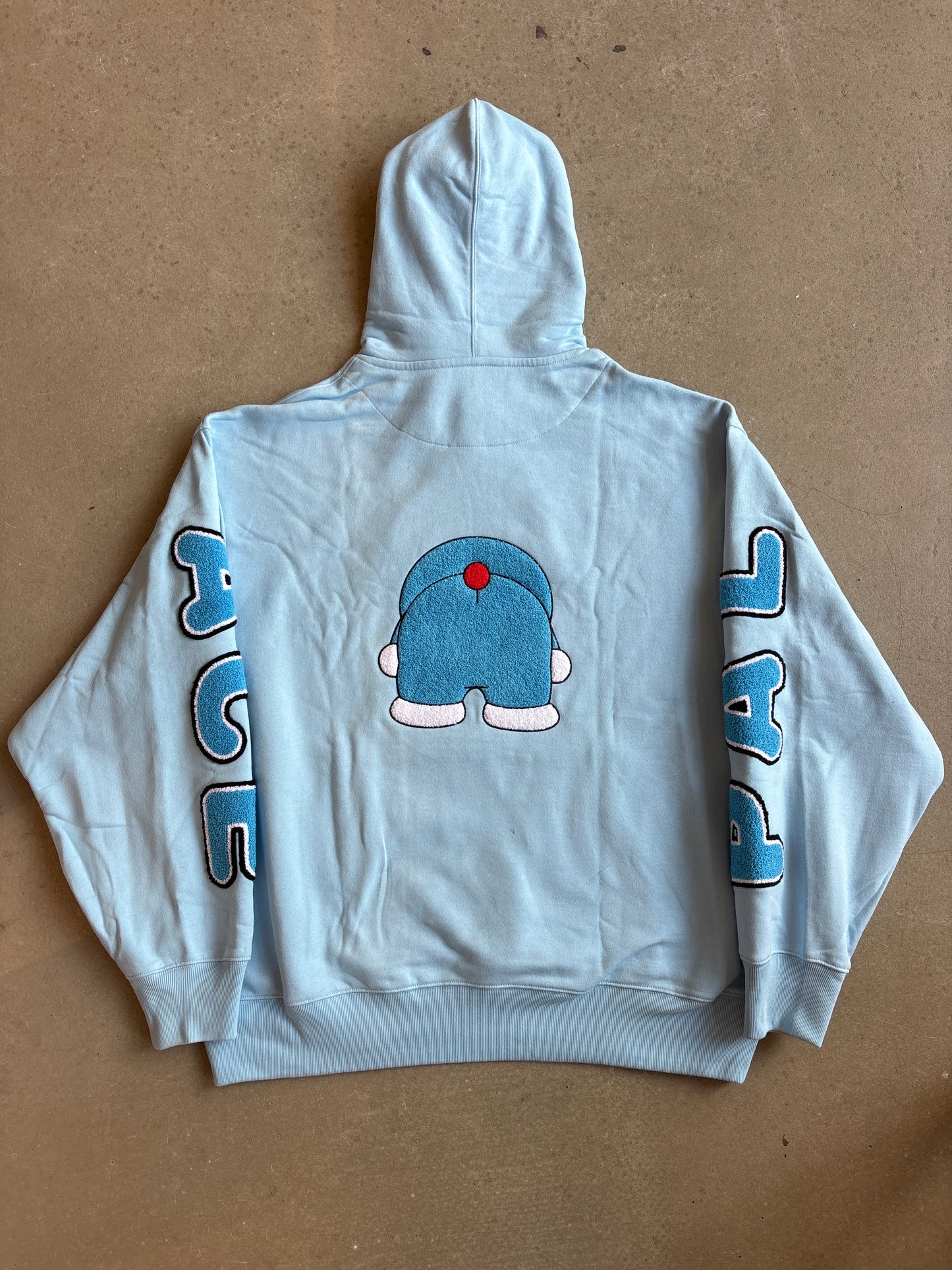 Palace x Doraemon Hood Blue