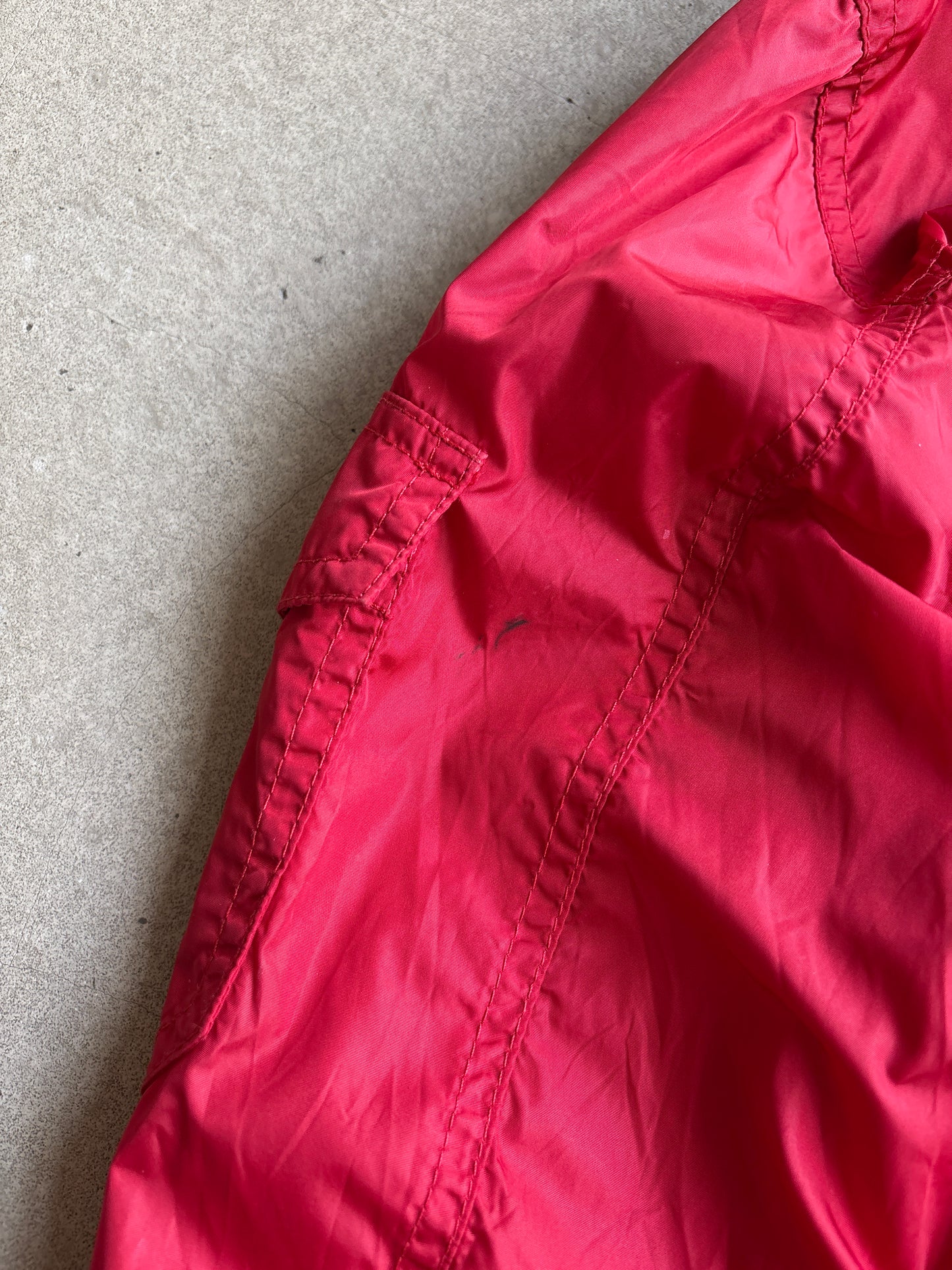 Moncler Victor Windbreaker Red Size 3 M