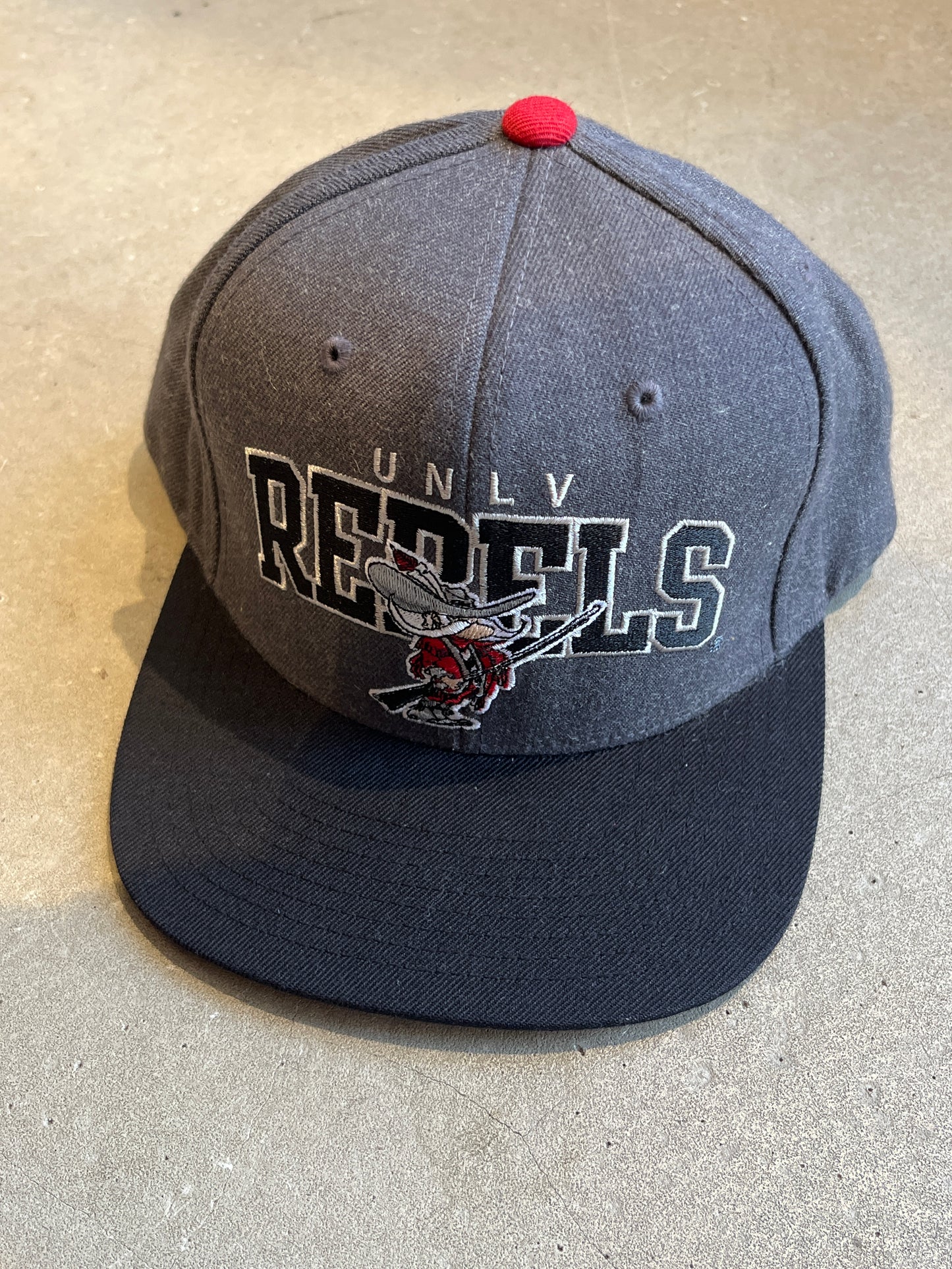 Mitchell and Ness Rebels Cap Grey