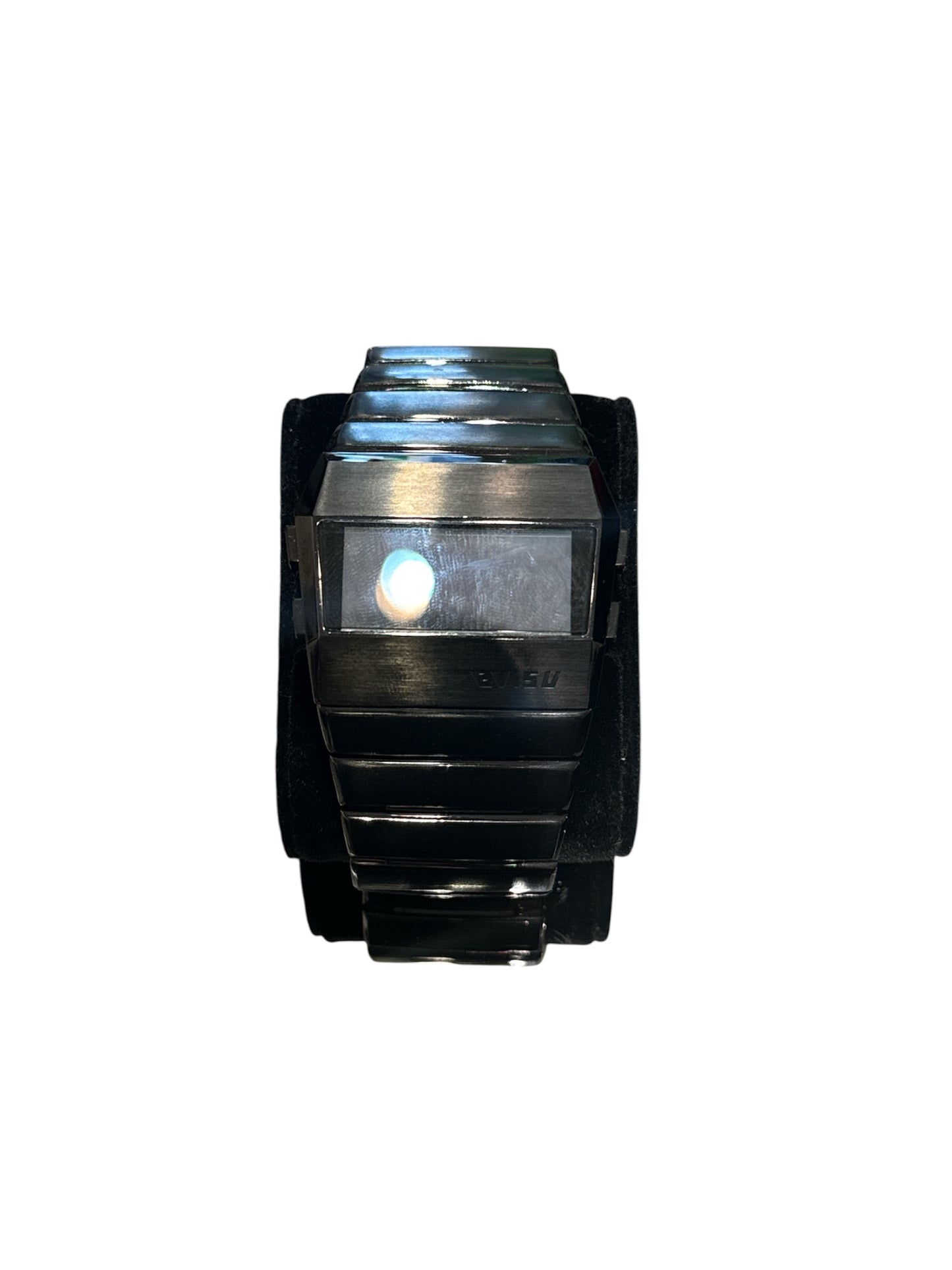 Evisu Men's EV7007-33 Digi Black Ion-Plated