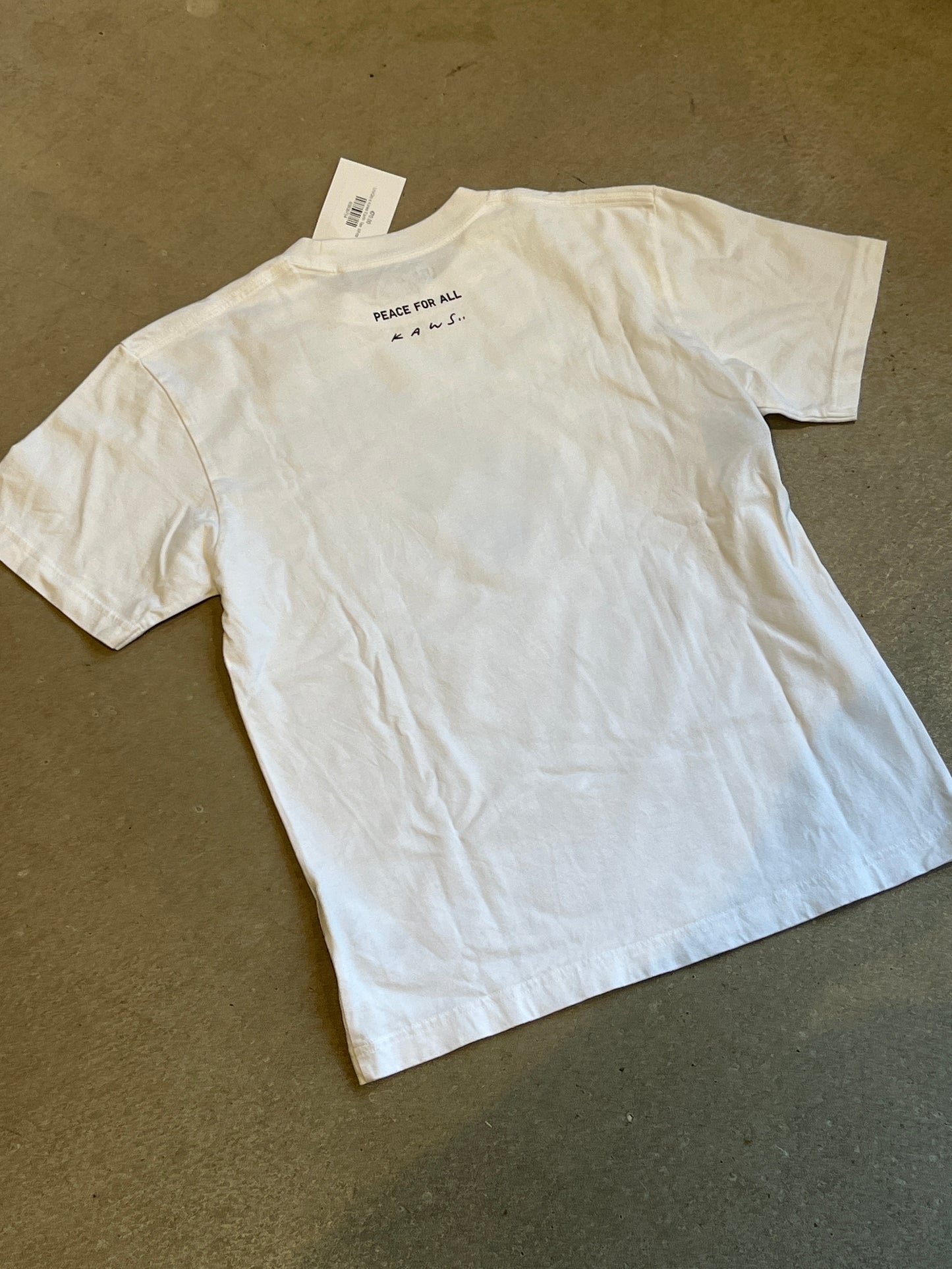 UniQlo x Kaws Earth Tee White XS