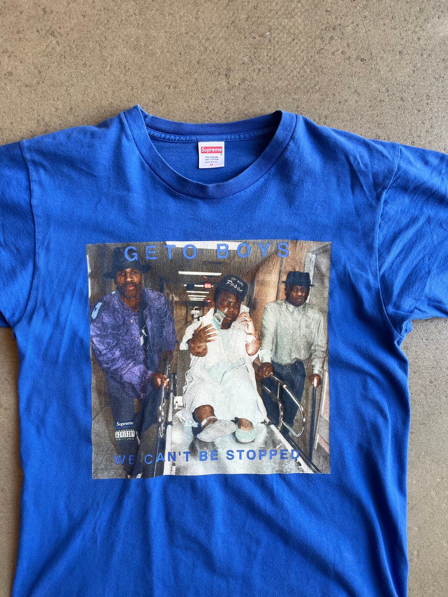 Supreme Geto Boys Tee Blue M