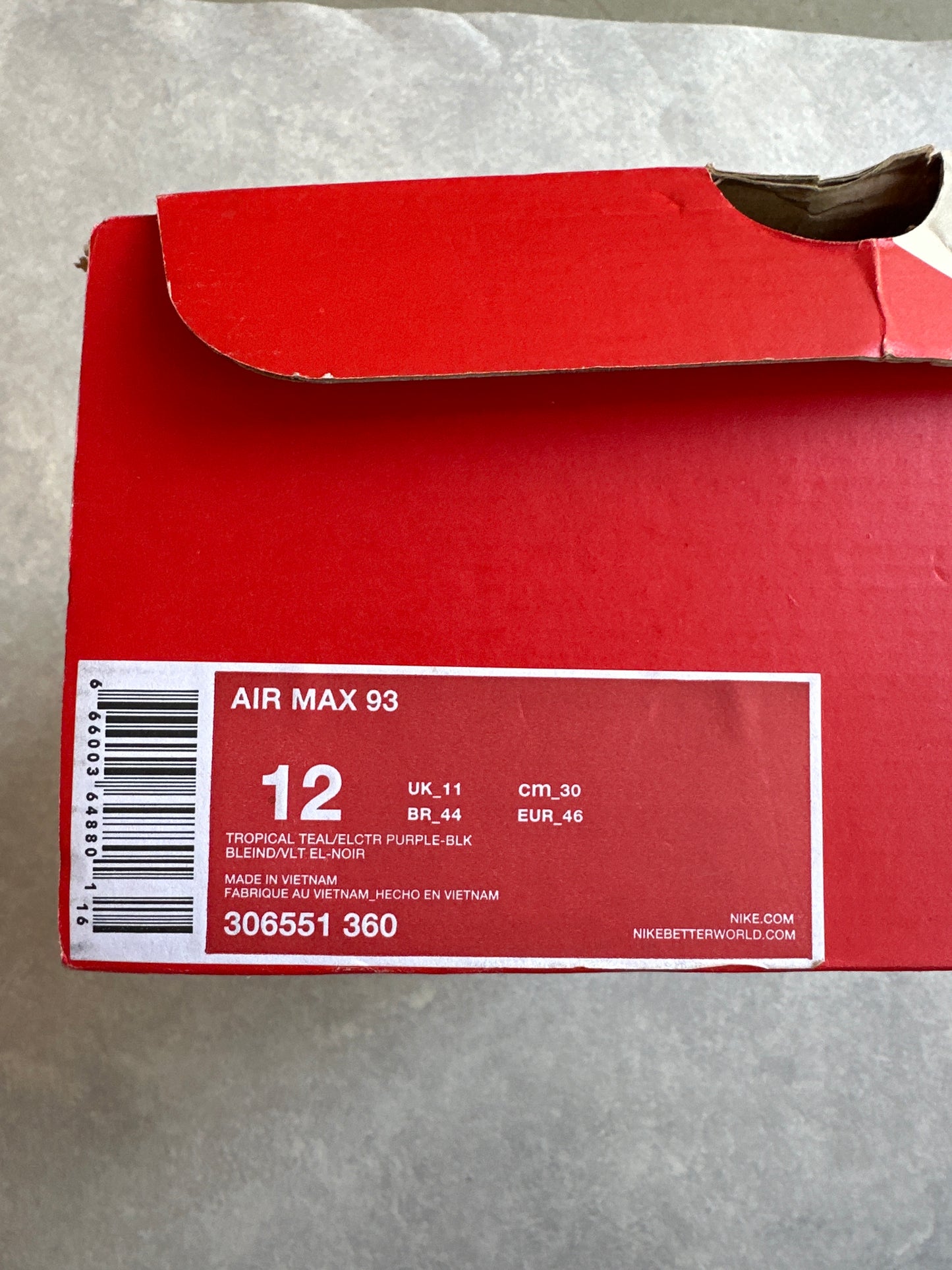 Nike Air Max 93 Size? Exclusive 46