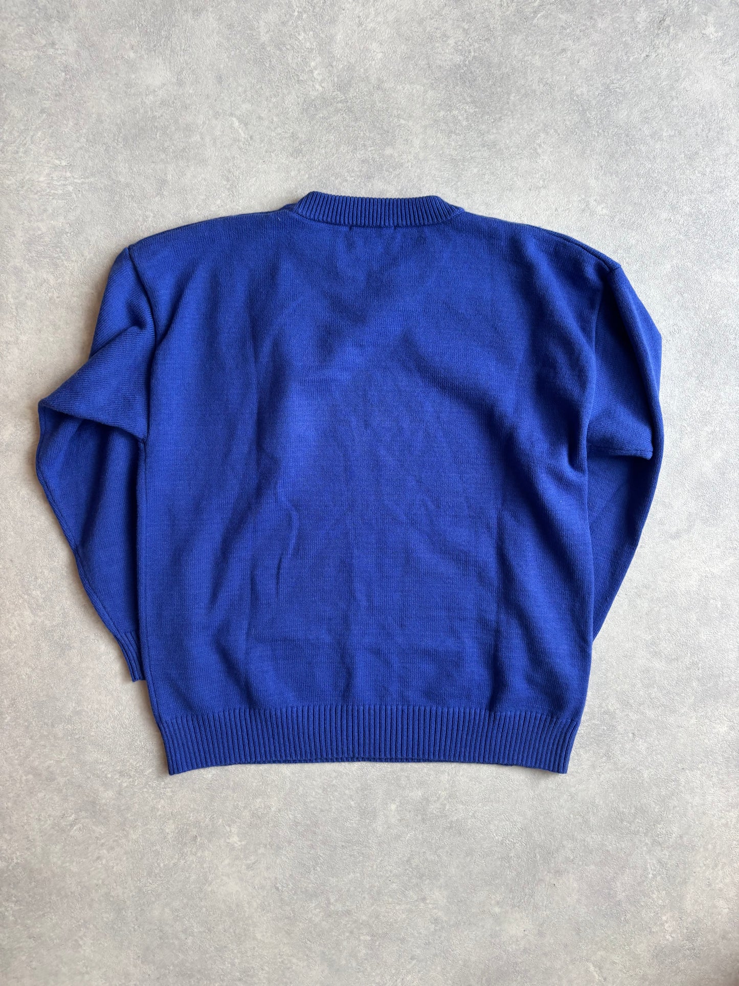 AMI Royal Blue Heart Knit Small