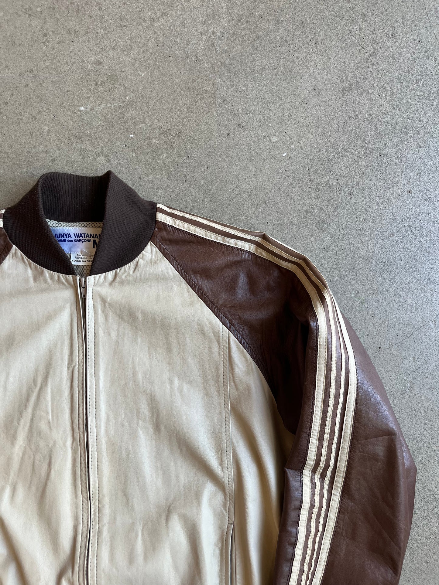 Junya Watanabe Comme Des Garcon Leather Bomber L