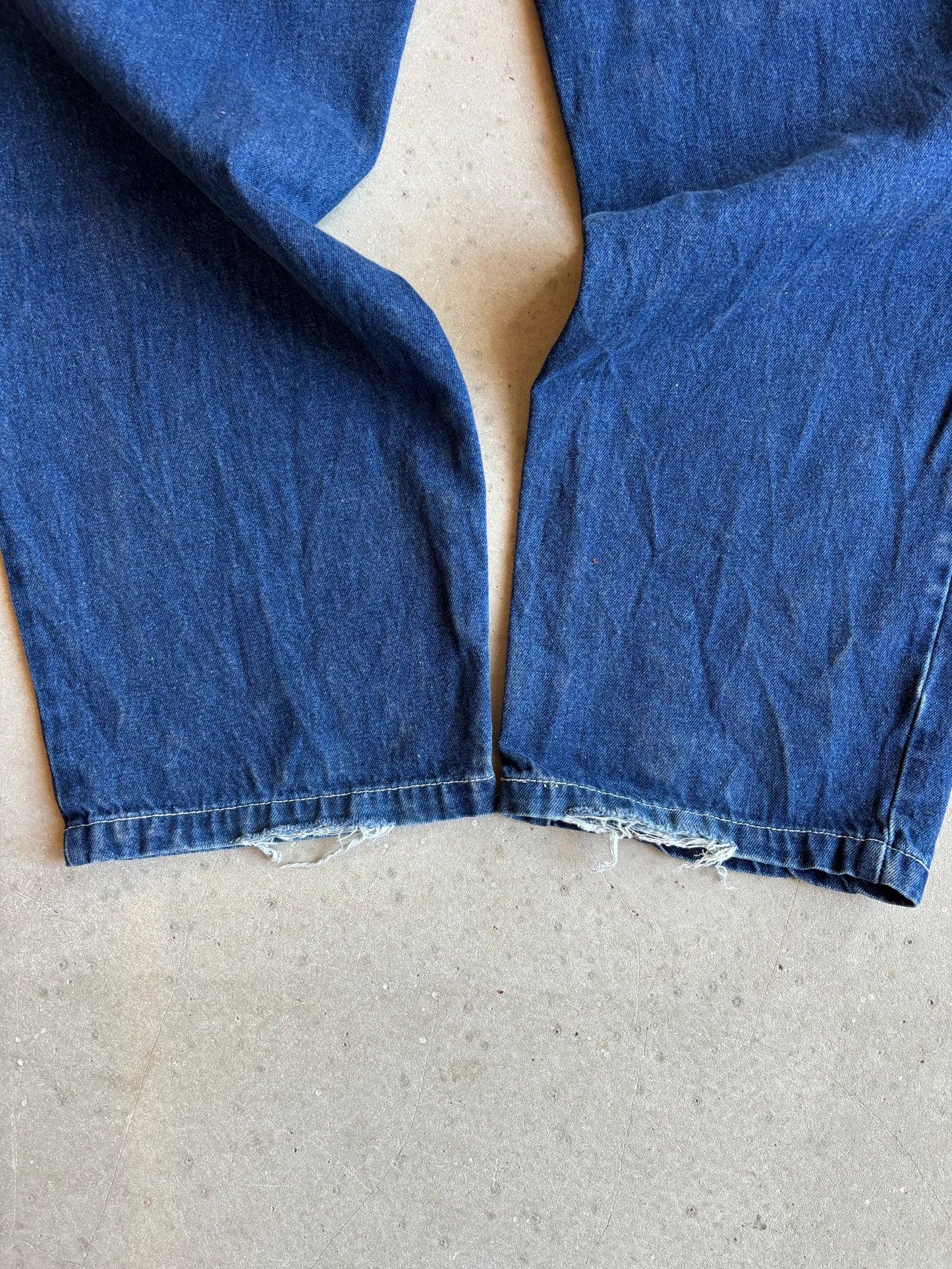 Pop Trading Company Baggy Jeans Blue Large