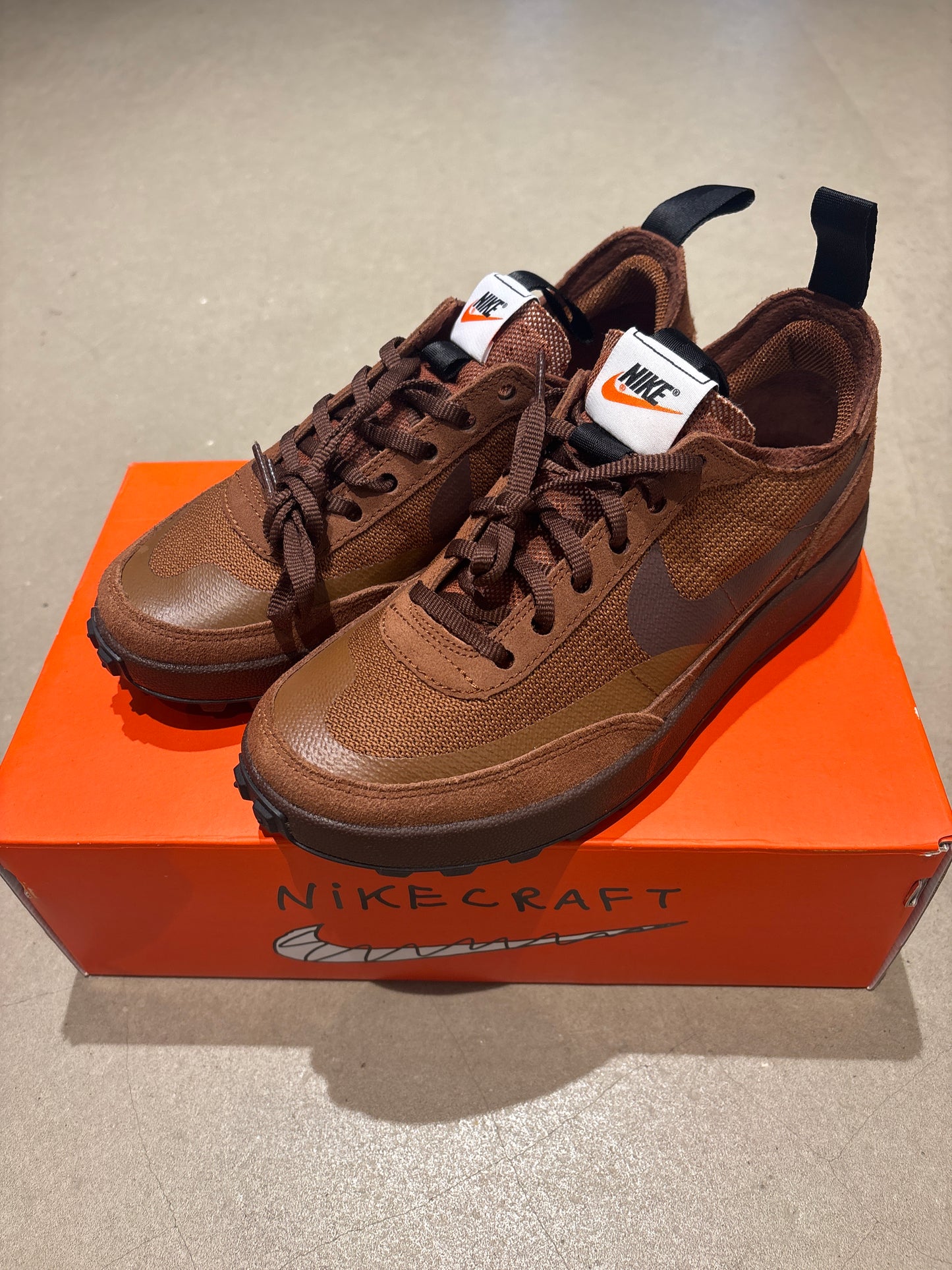 Nike Tom Sachs Brown 39