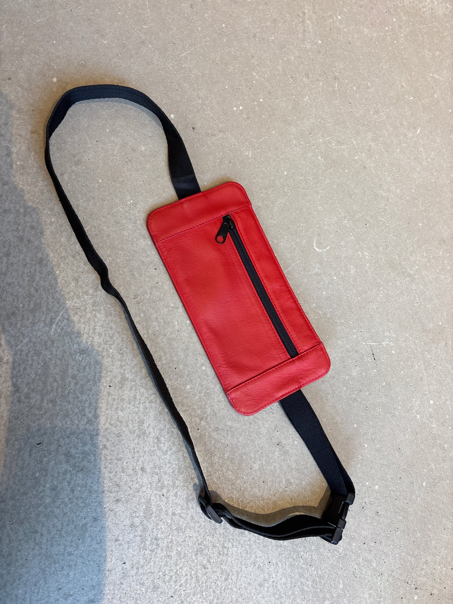 Supreme Leather Waist Bag