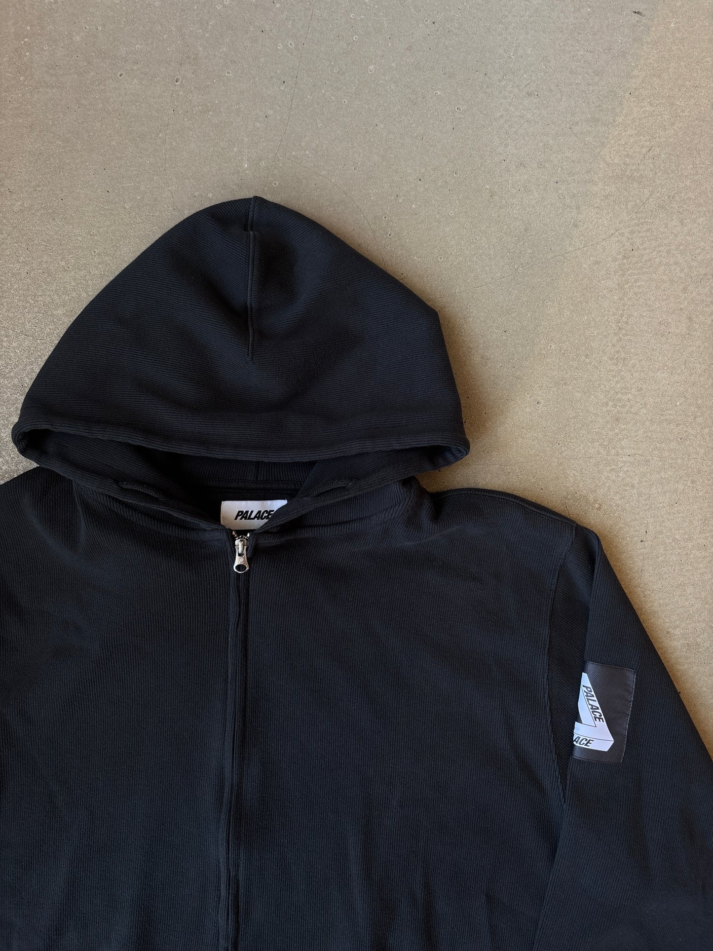 Palace Rib Hood Black XL
