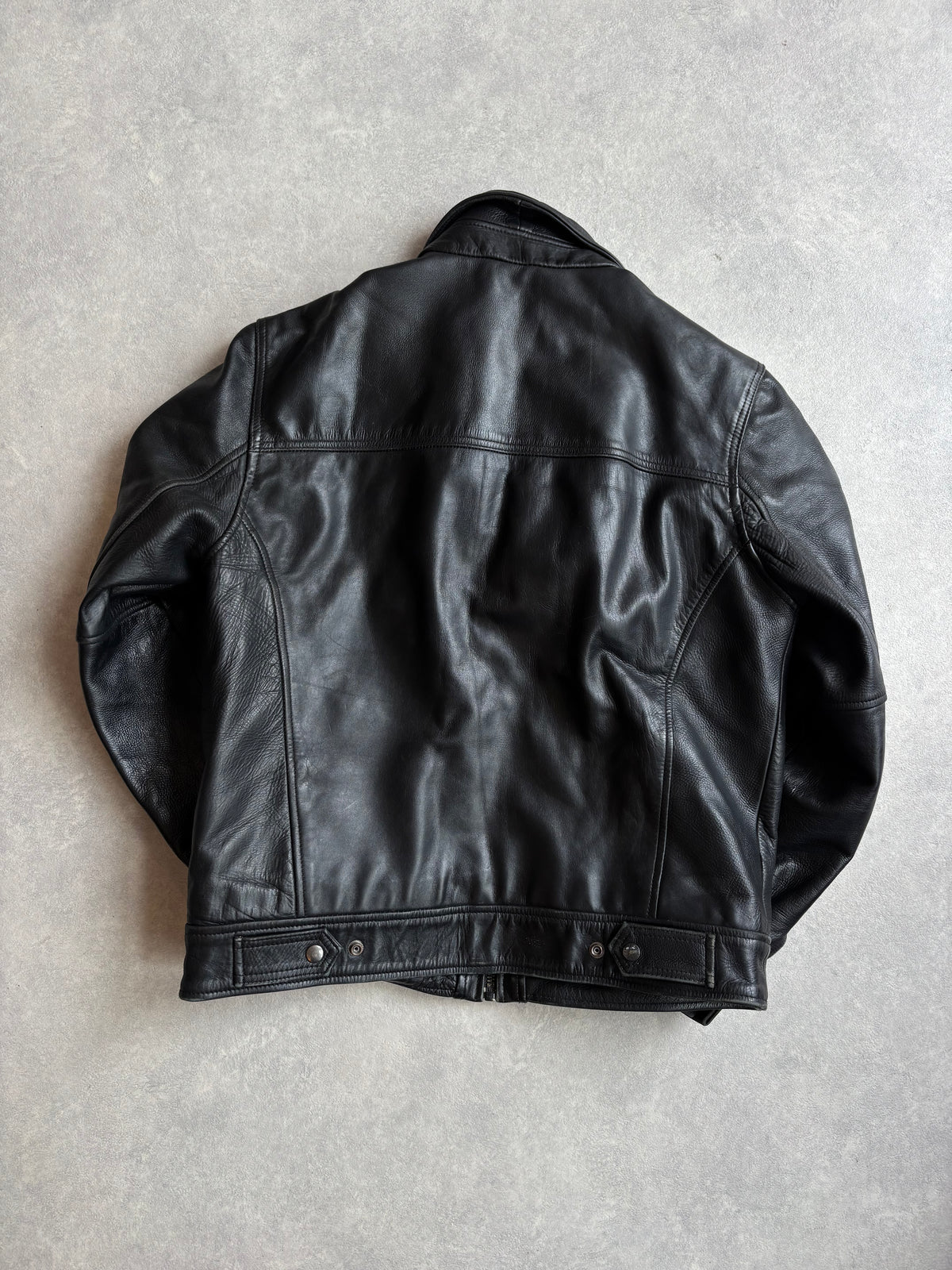 Schott NYC Vintage Leather Jacket Medium