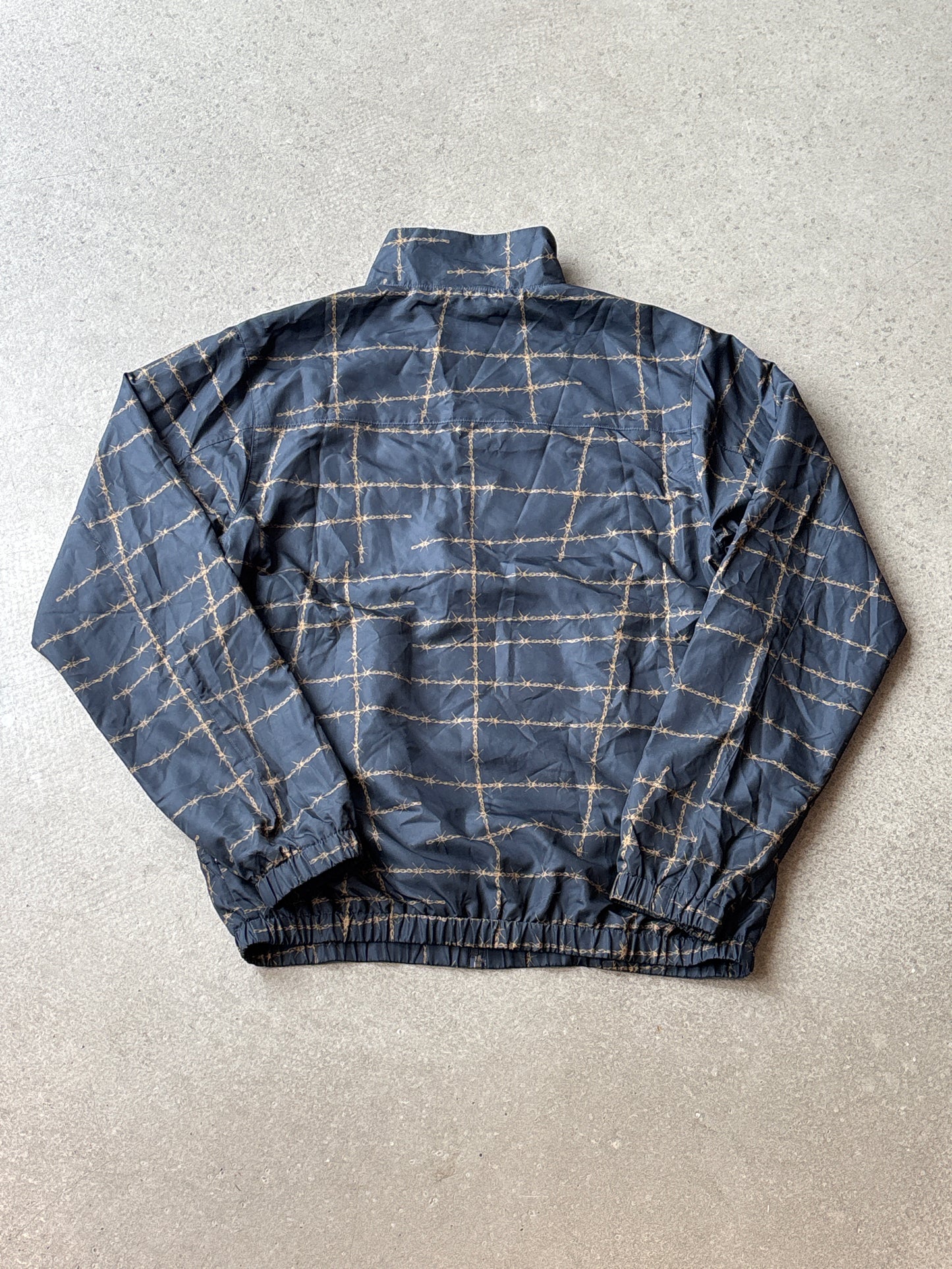Patta Barbed Wire Track Jacket Black L